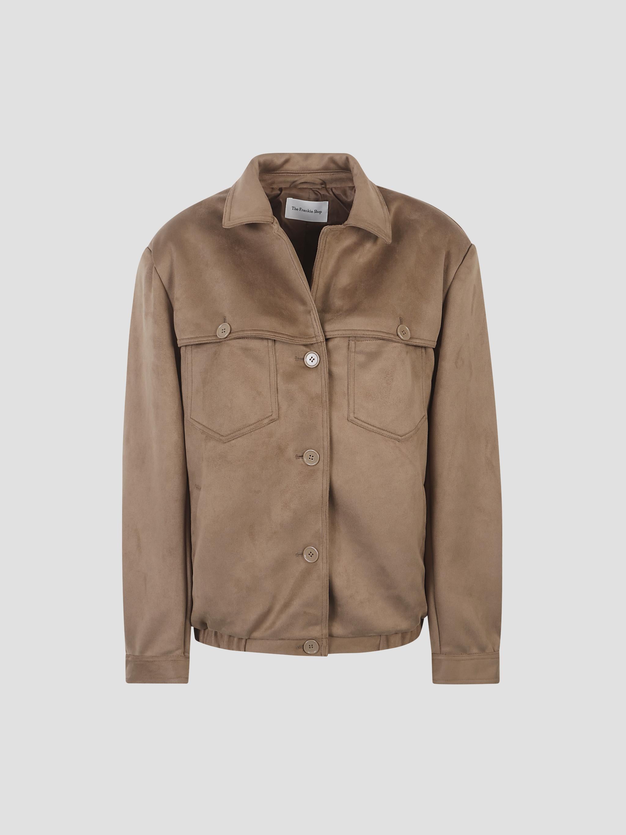 Hester faux suede jacket