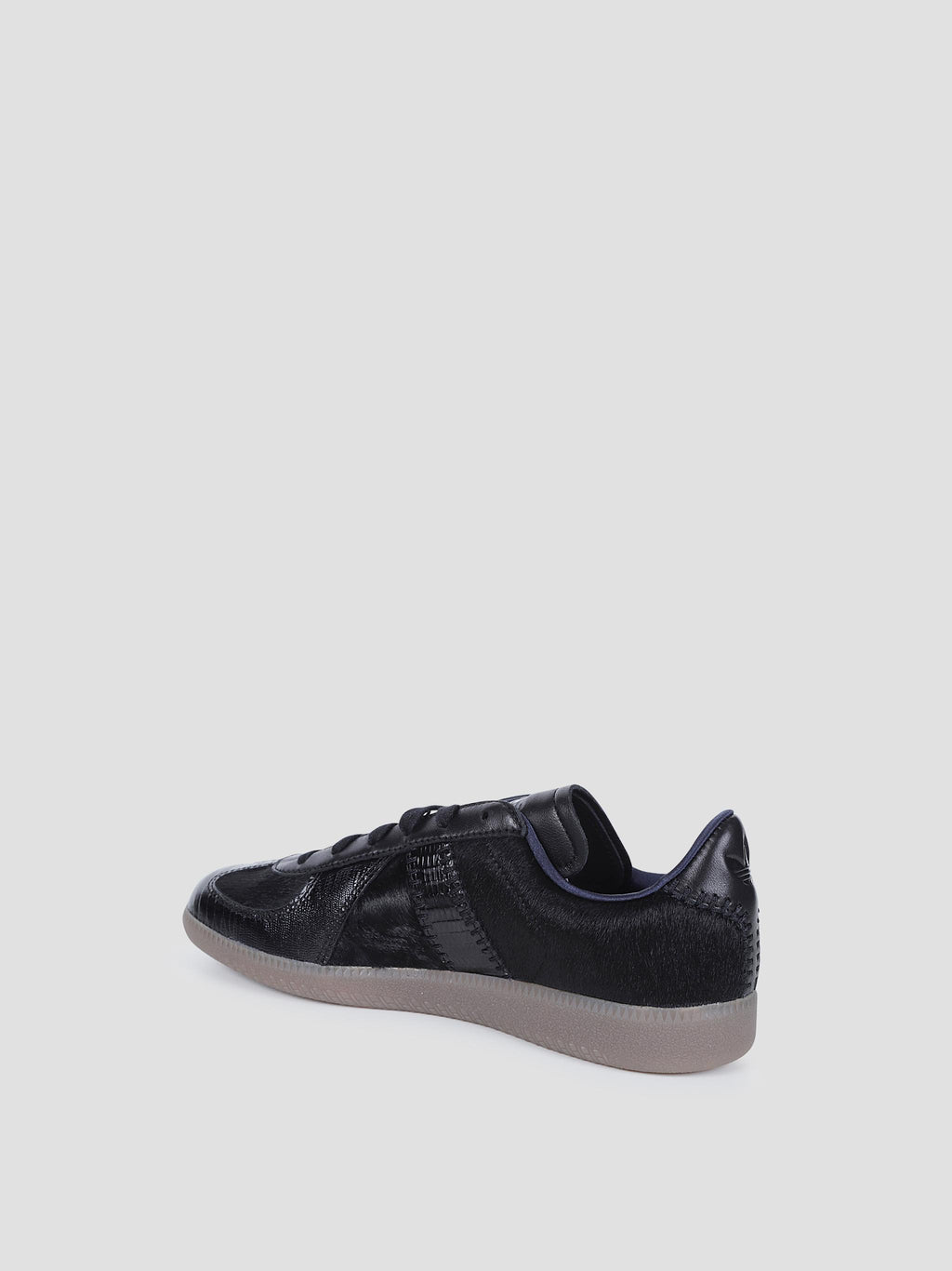 Wales bonner bw army pony hair sneakers black