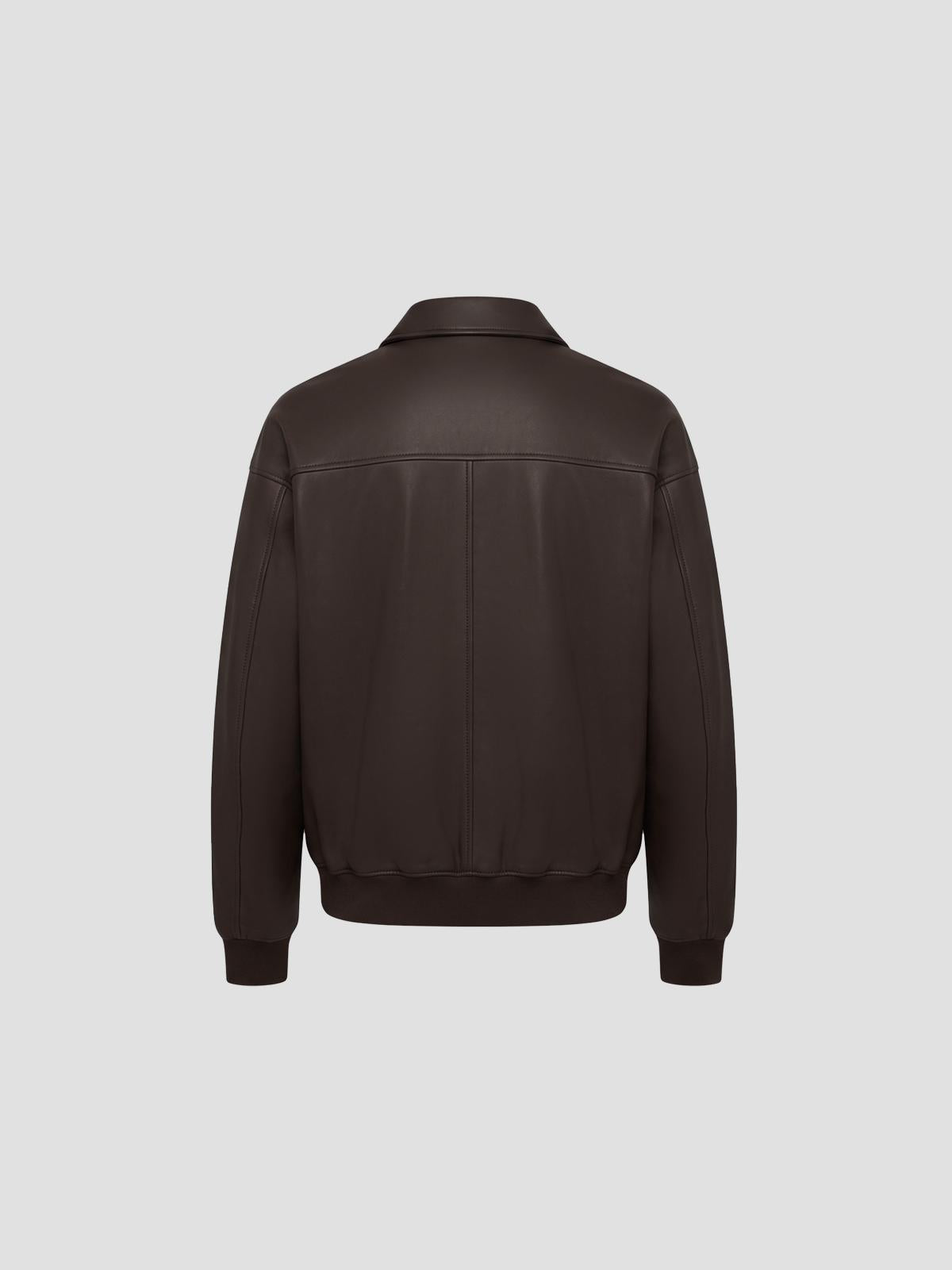 Coda leather jacket