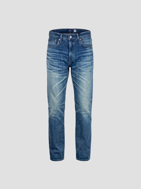Blue tab 502 taper jeans ripple