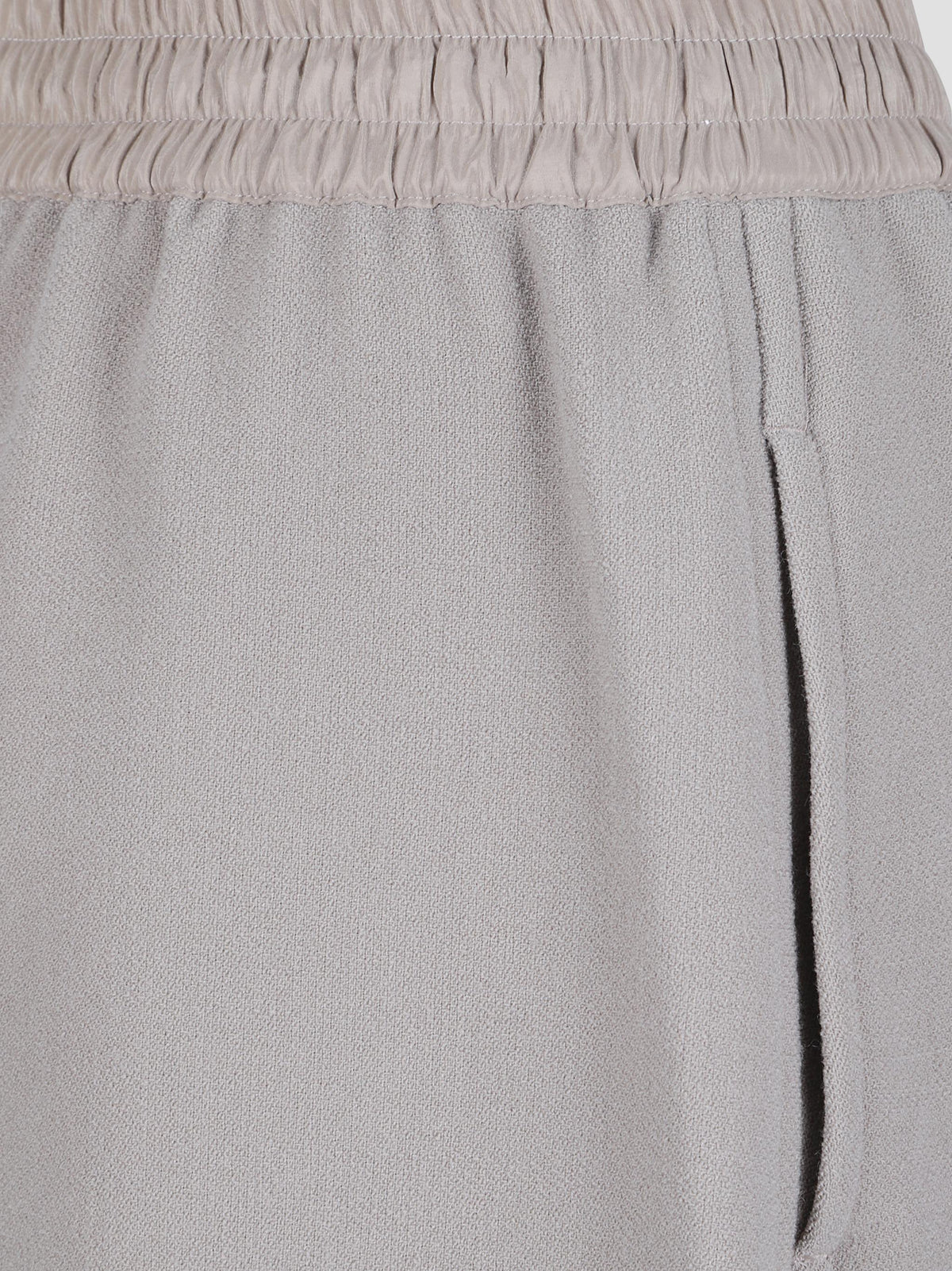 Farr wool drawstring trousers