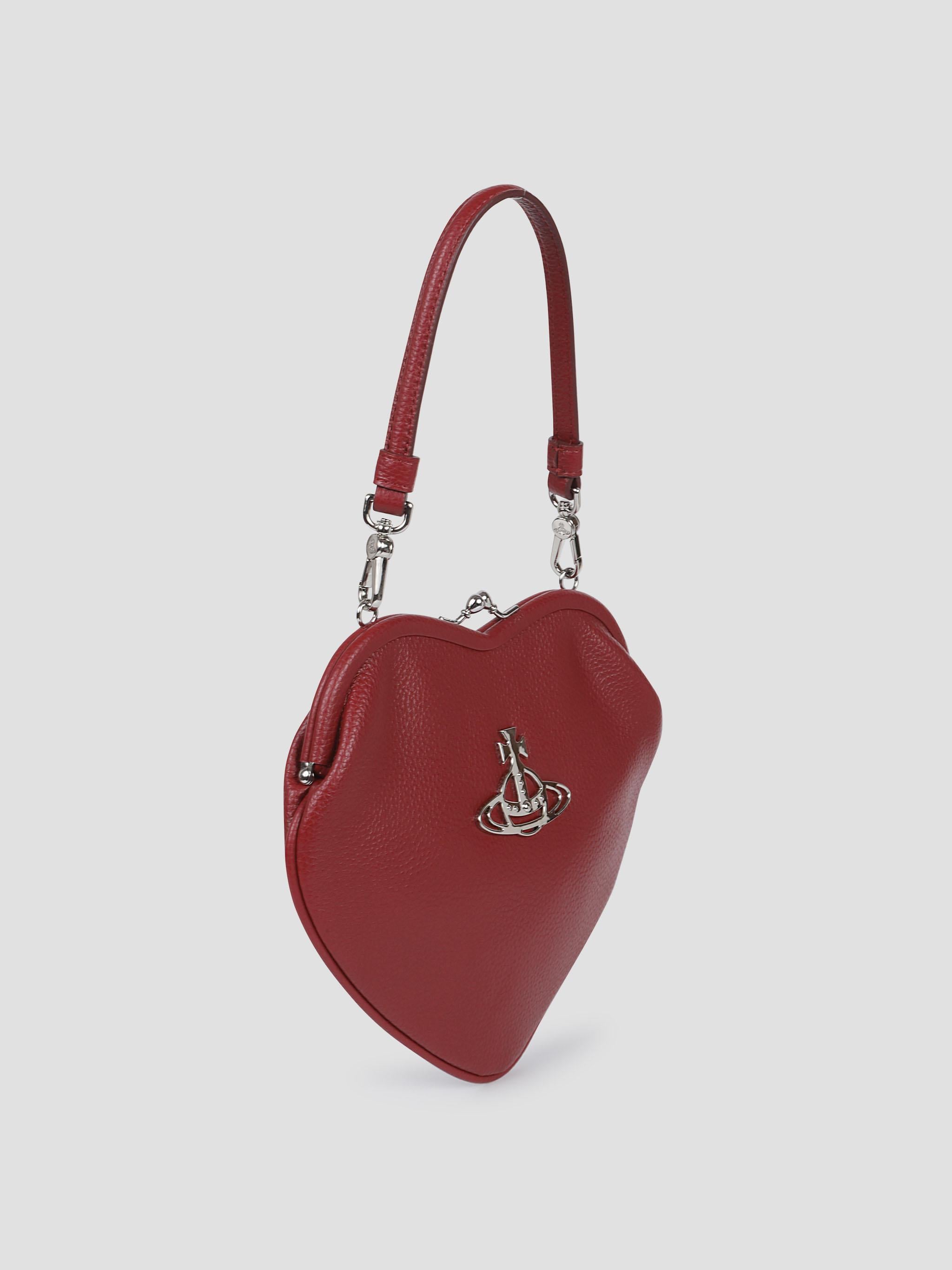 Heart frame purse