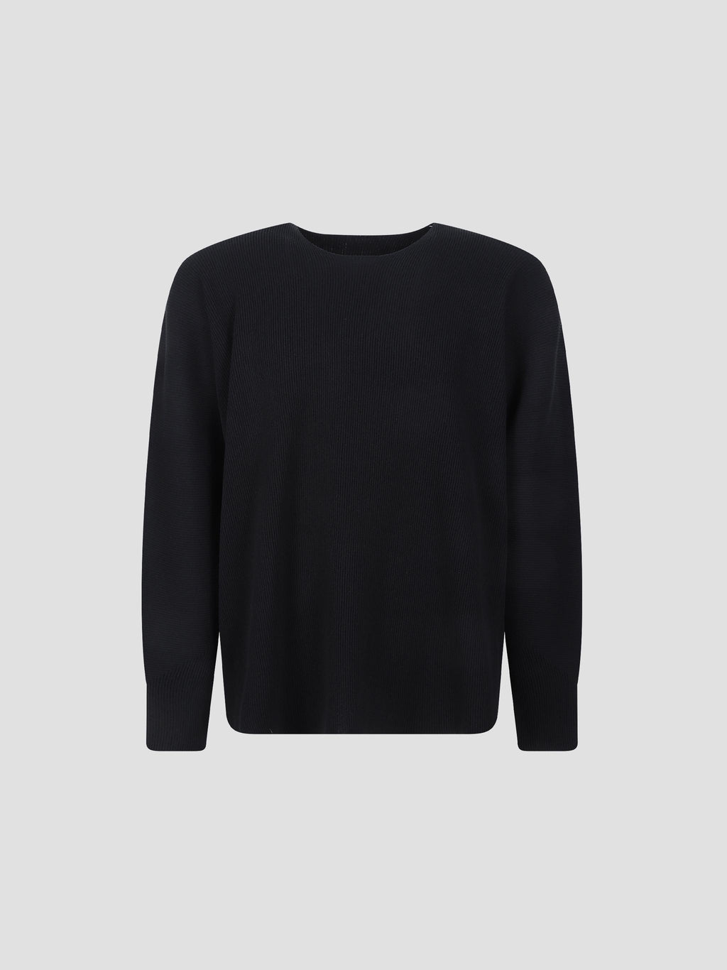 Basic knit crew-neck sweater
