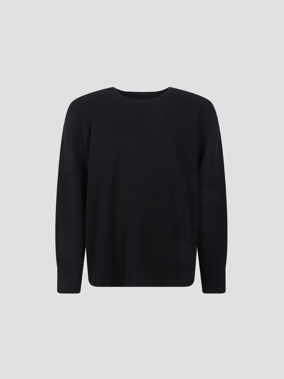 Basic knit crew-neck sweater