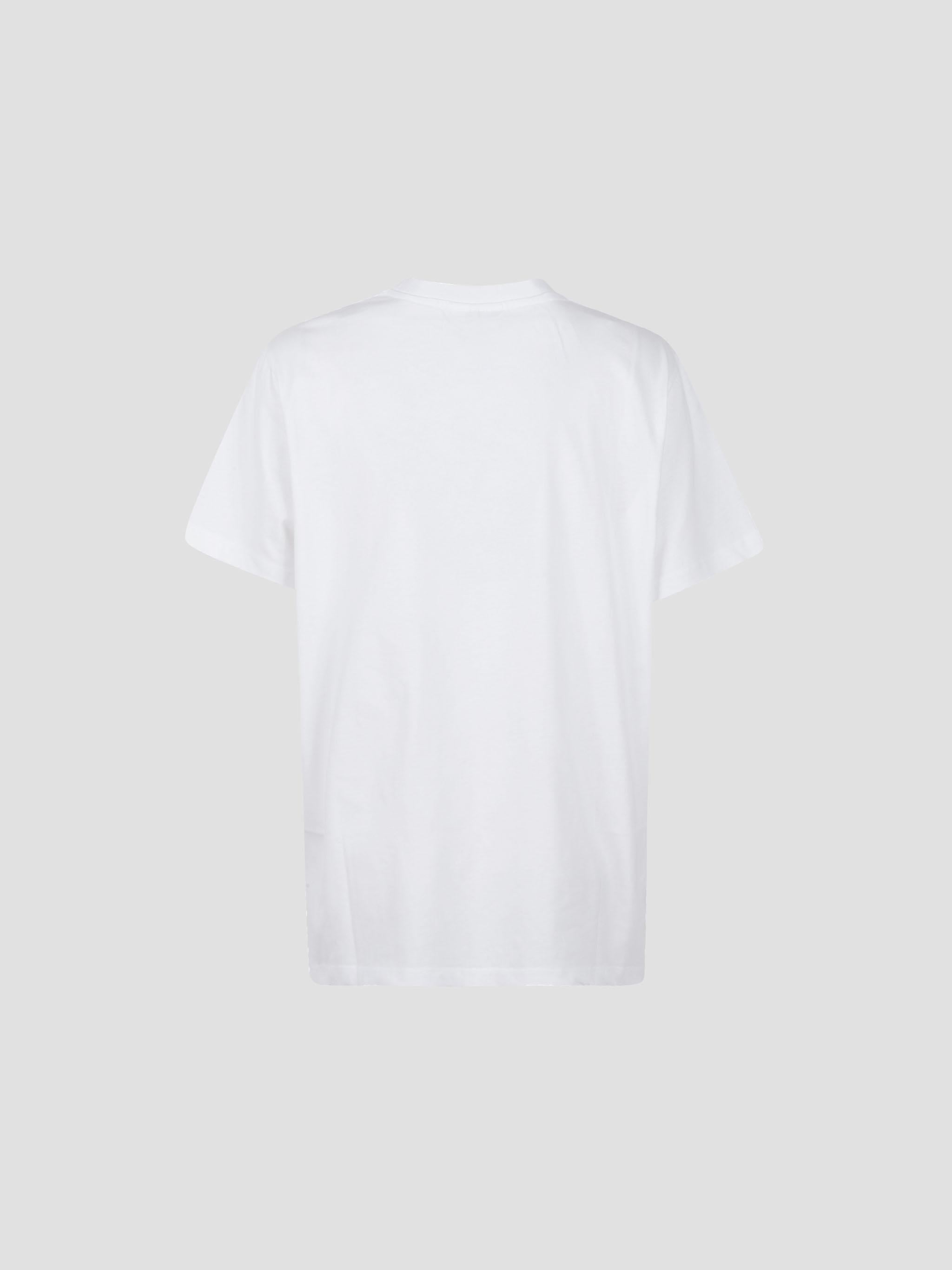 Basic cotton jersey neon kitty t-shirt