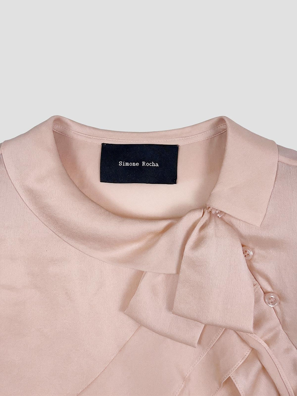 Petal bow sash top
