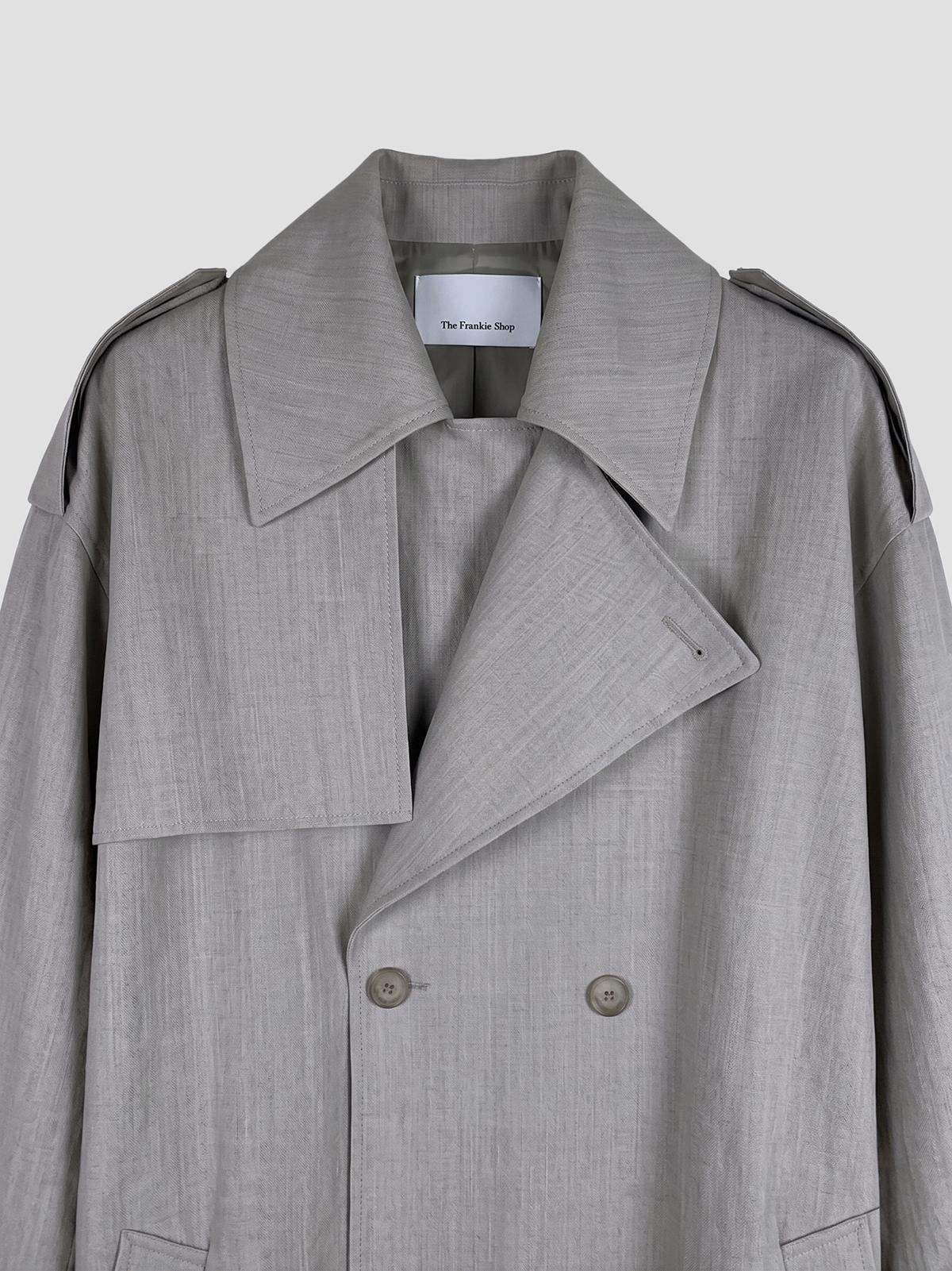 Dursley oversized trench coat