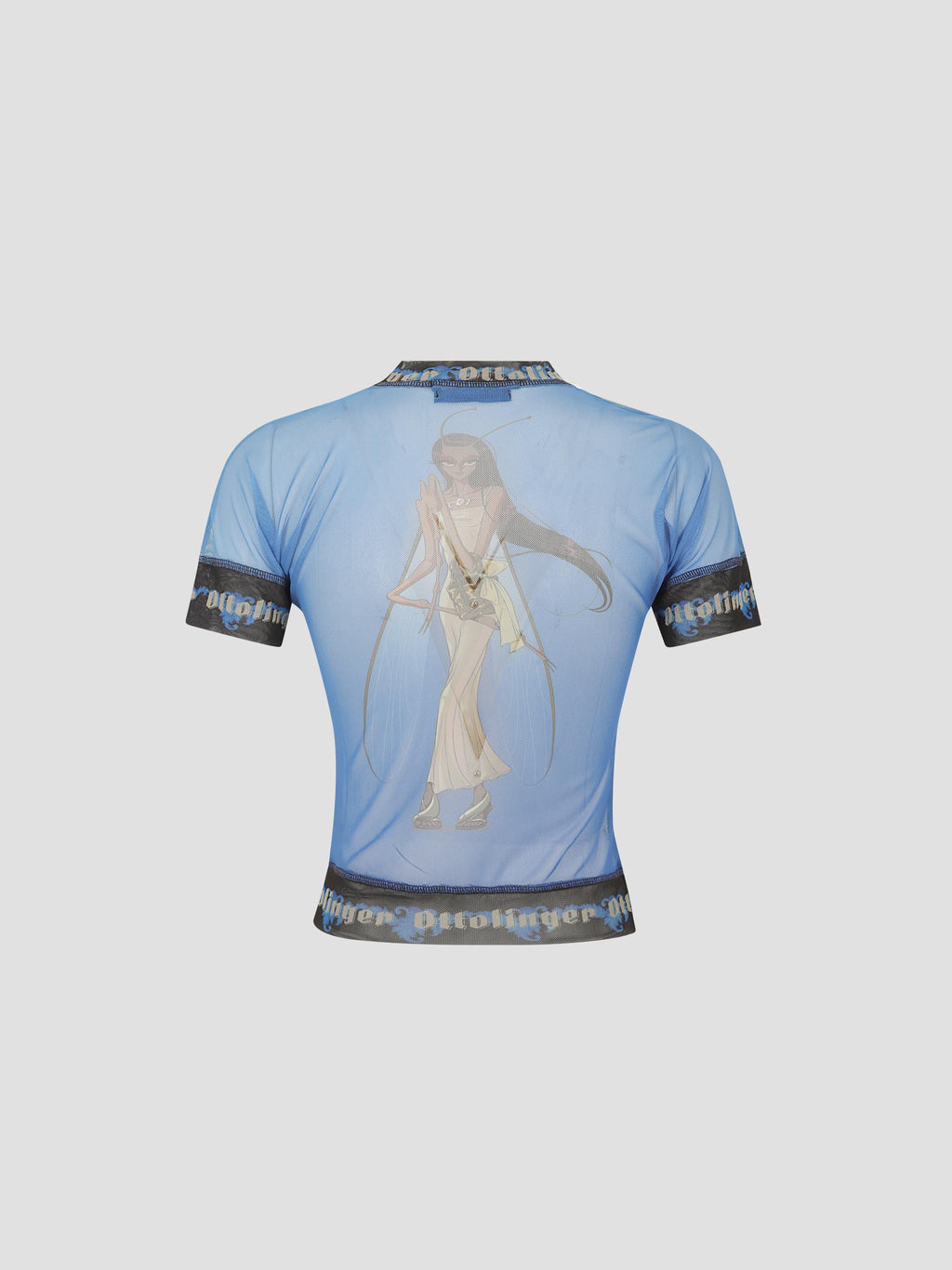 Knitted mesh t-shirt