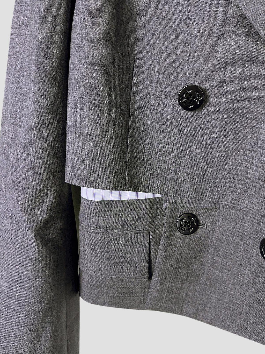 Suiting x poplin jacket