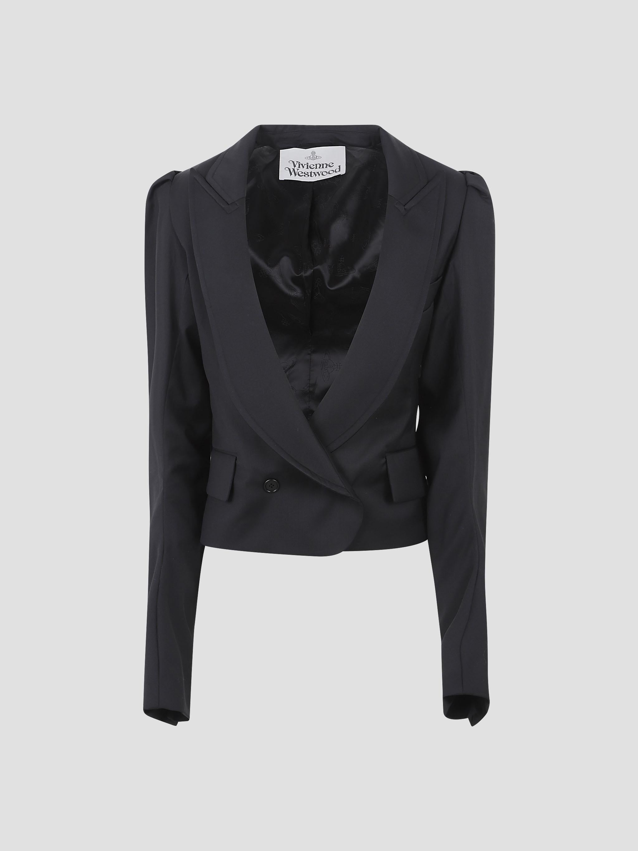 Cropped horseshoe jacket