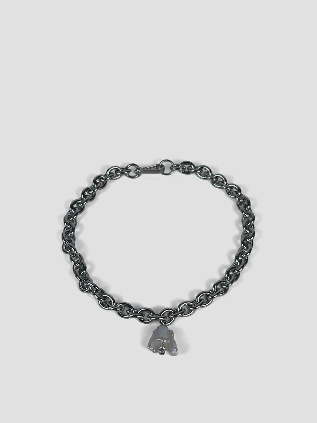 Simone Rocha Pendant chain necklace in white