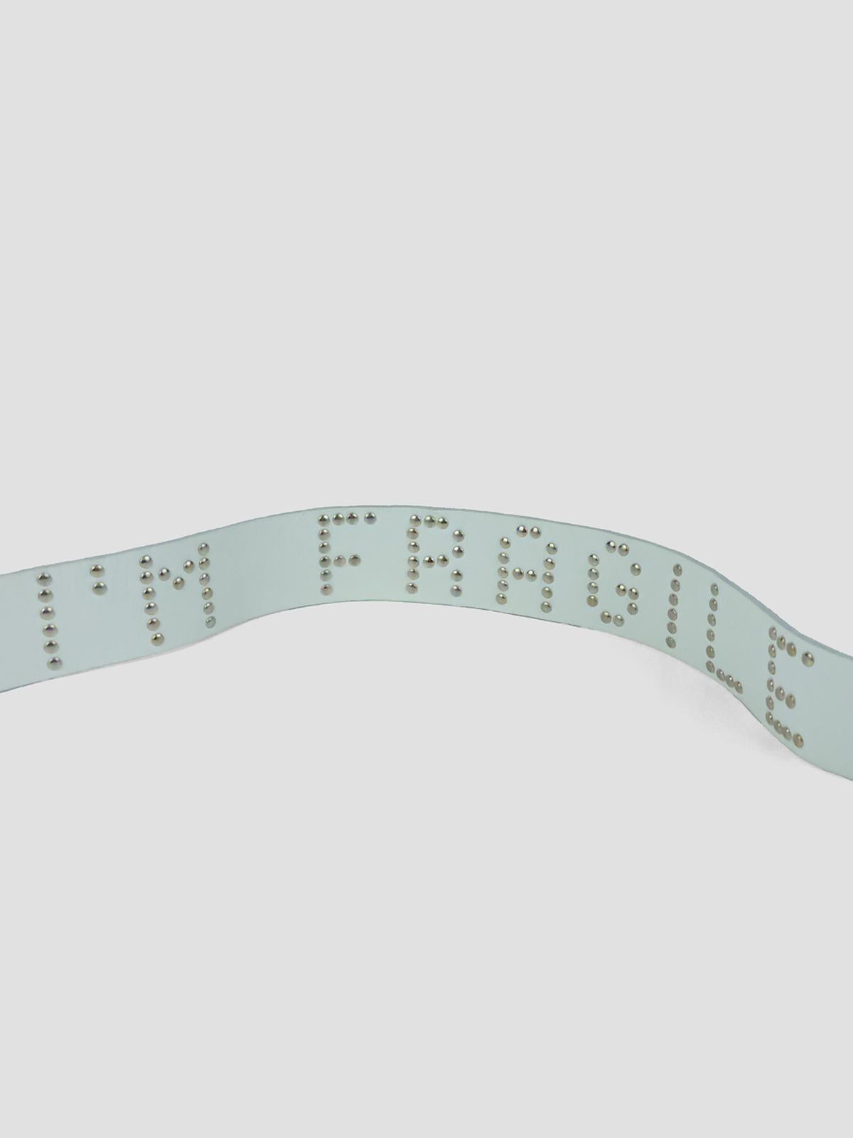Fragile belt