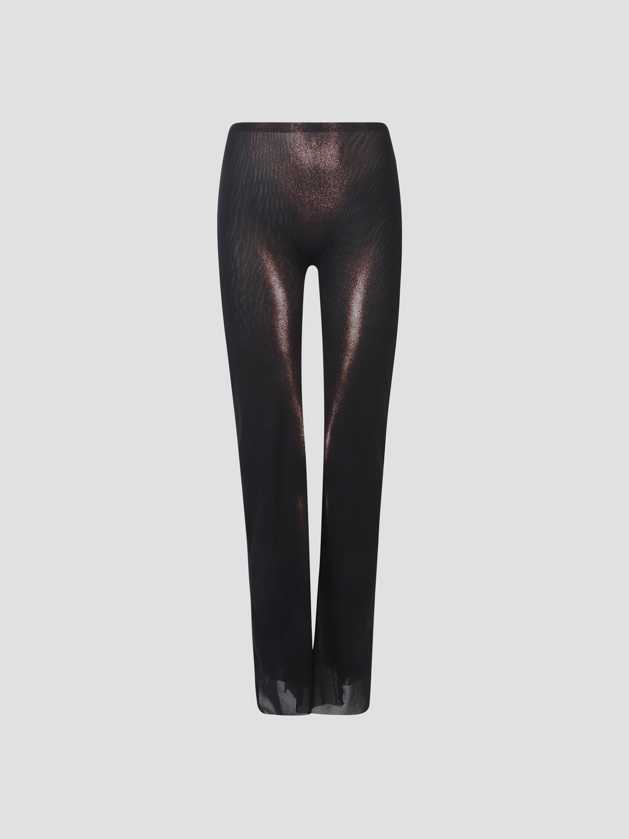 Mesh straight trouser