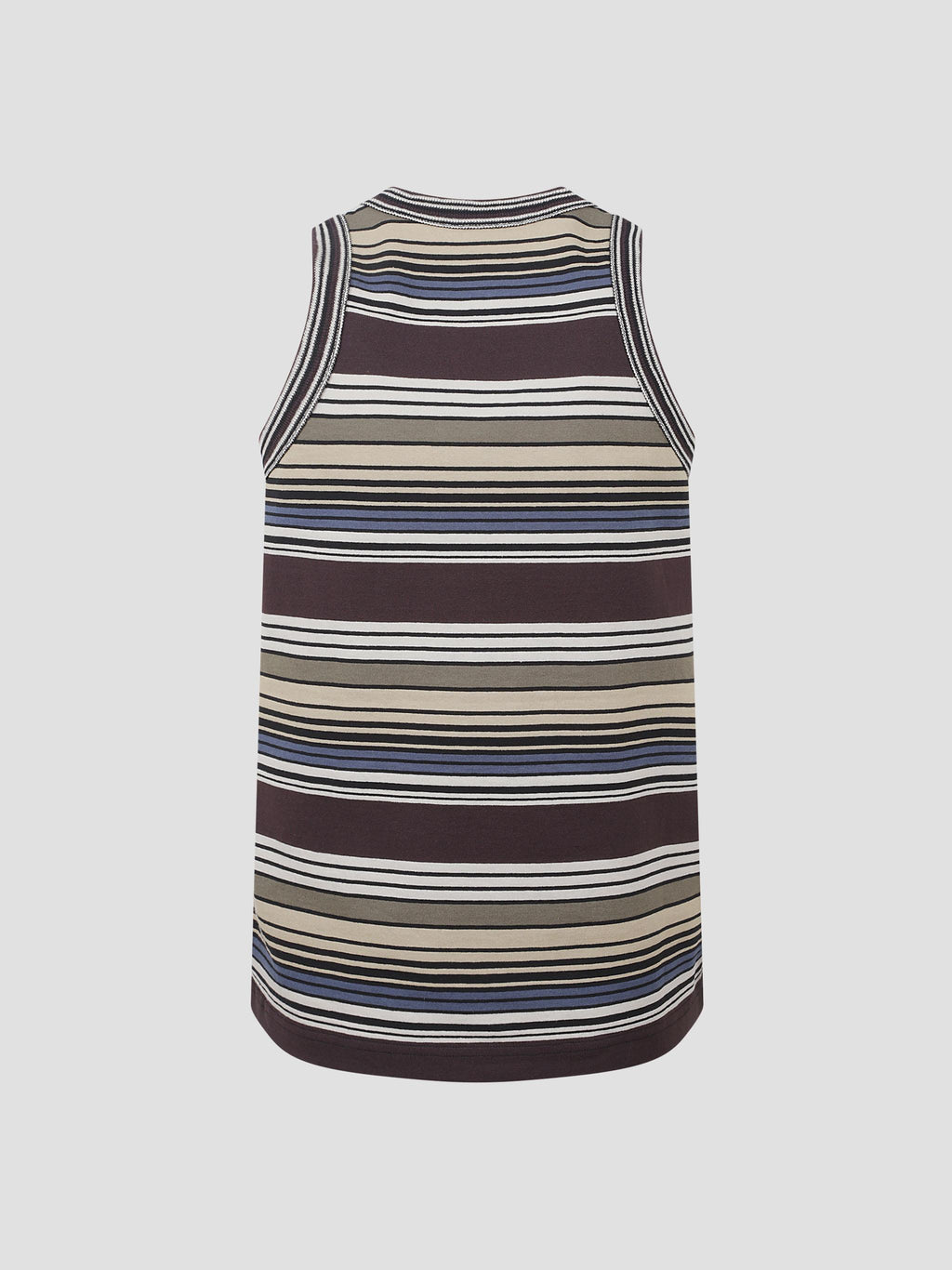 Horizontal stripe tank top