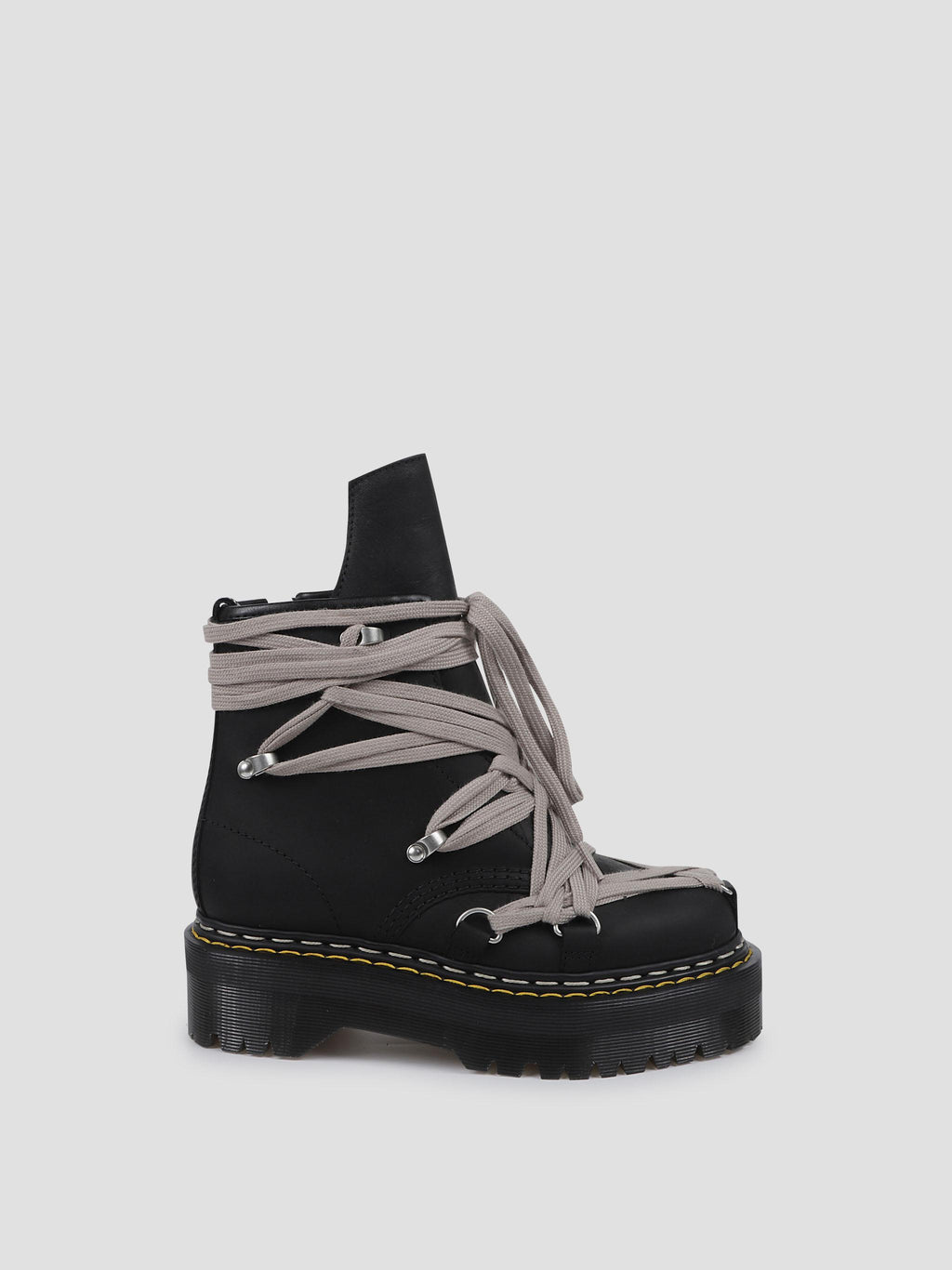 Rick owens dr martens quad sole megalace boot