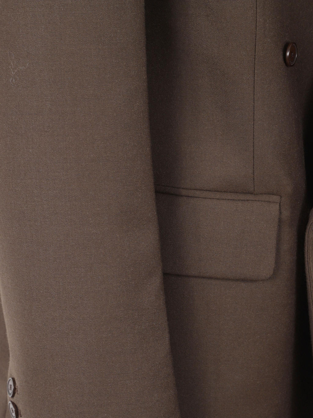 Newark flannel double breasted blazer