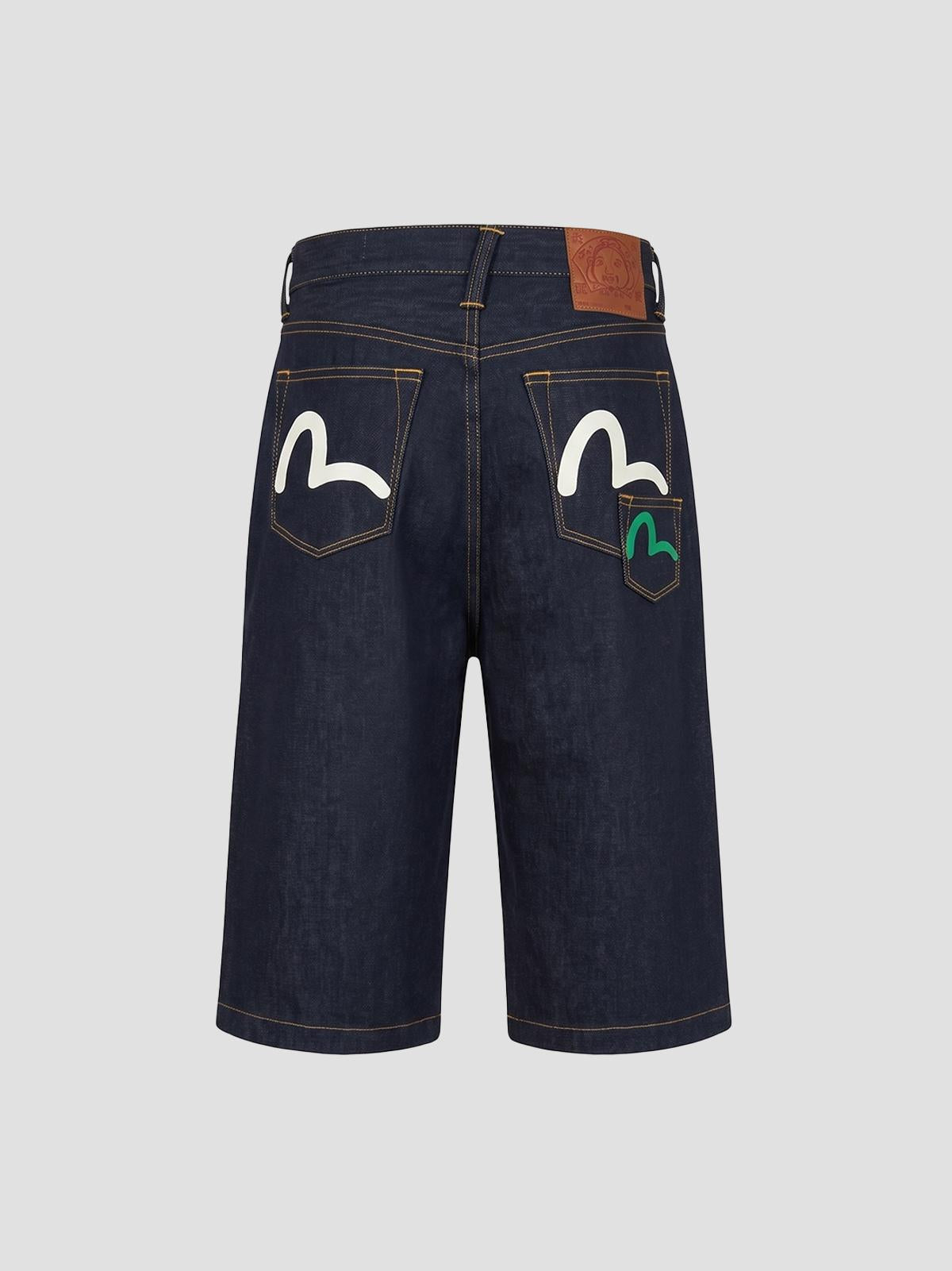 Ht, multi-pocket denim short