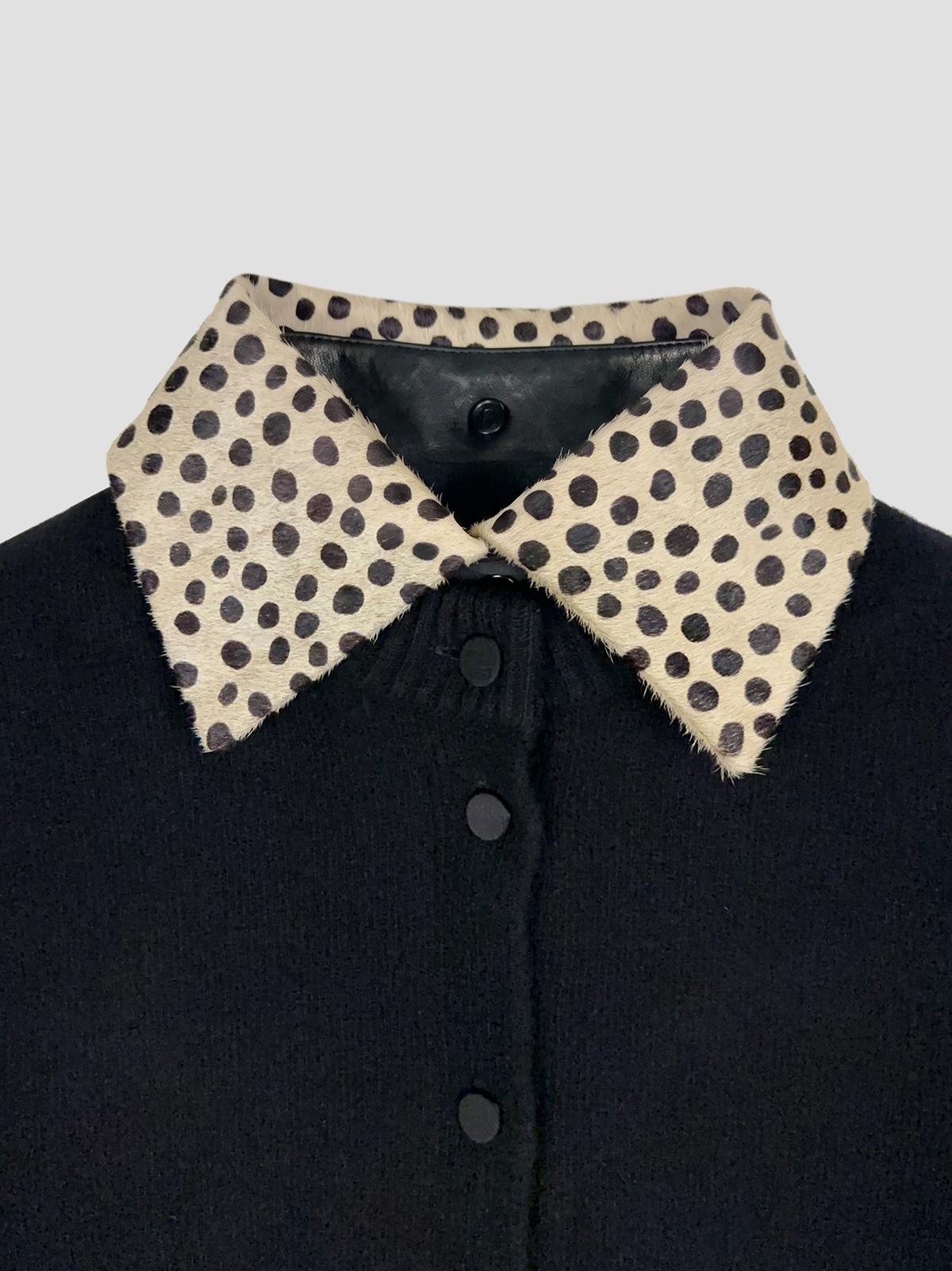 Collar cardigan