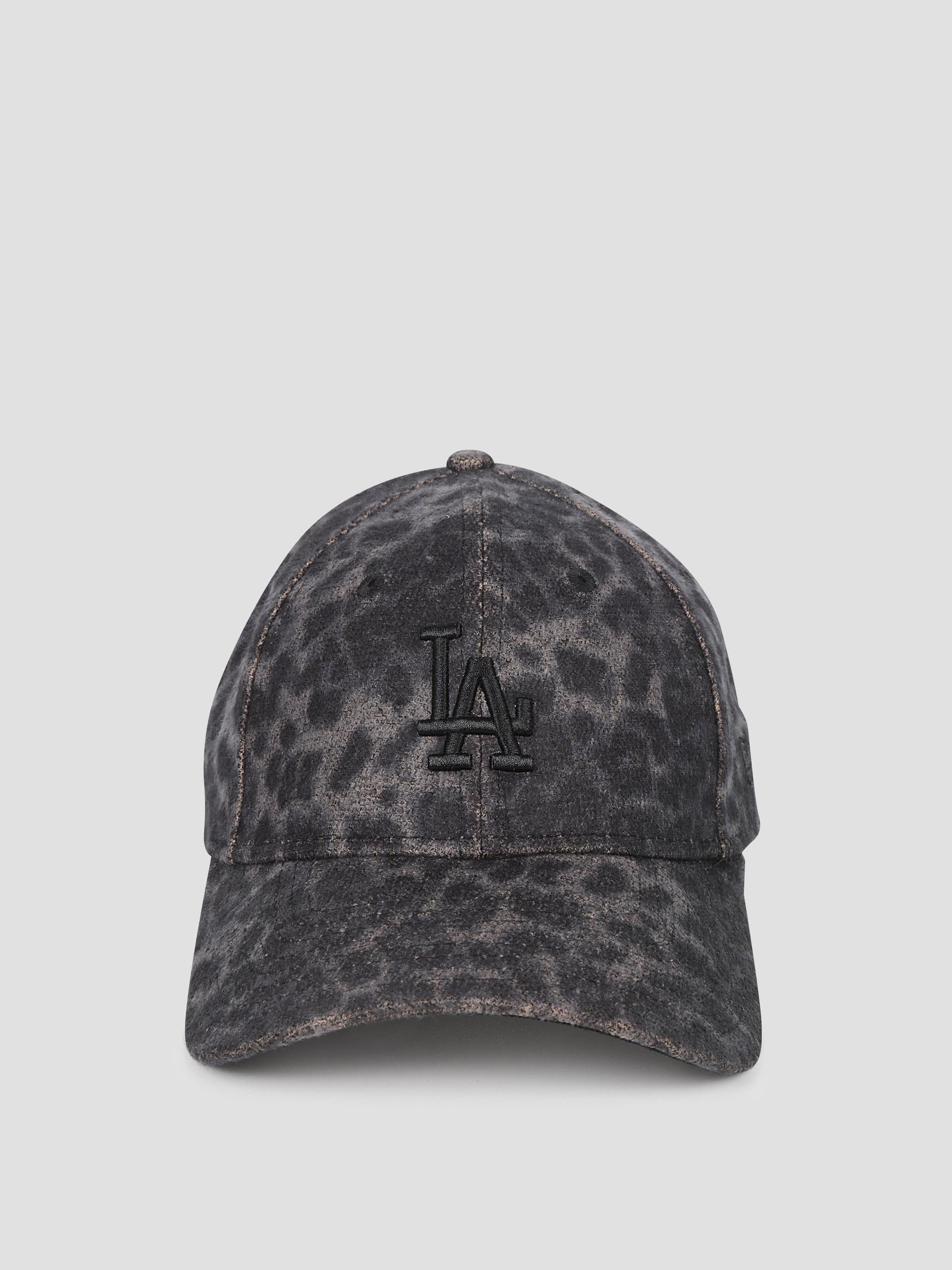 9forty la dodgers mlb cozy leopard cap
