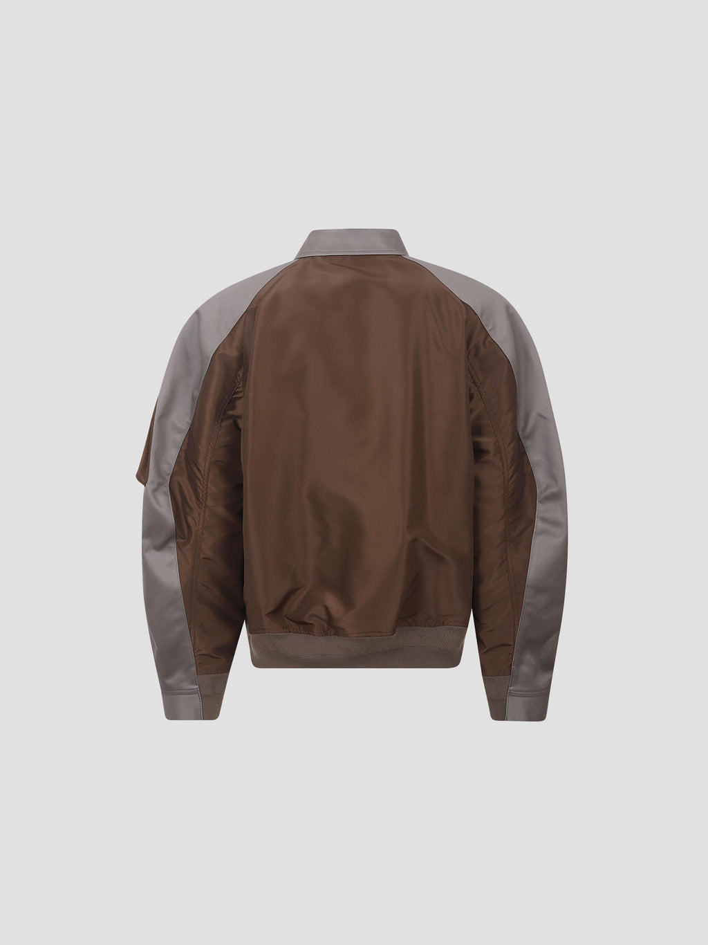 Cotton chino x nylon twill blouson