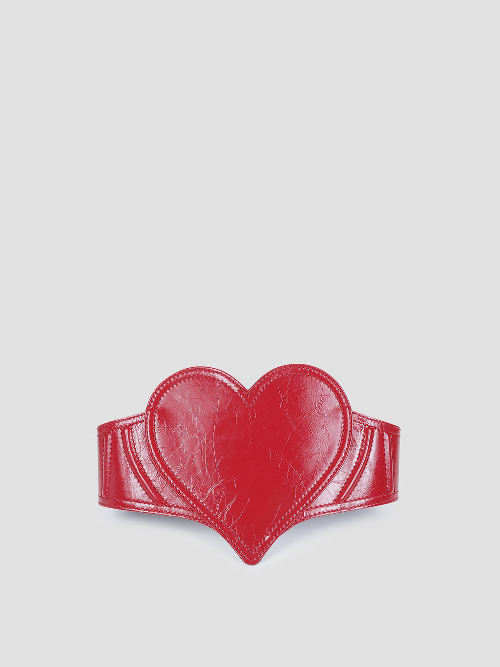 Heart corset leather belt