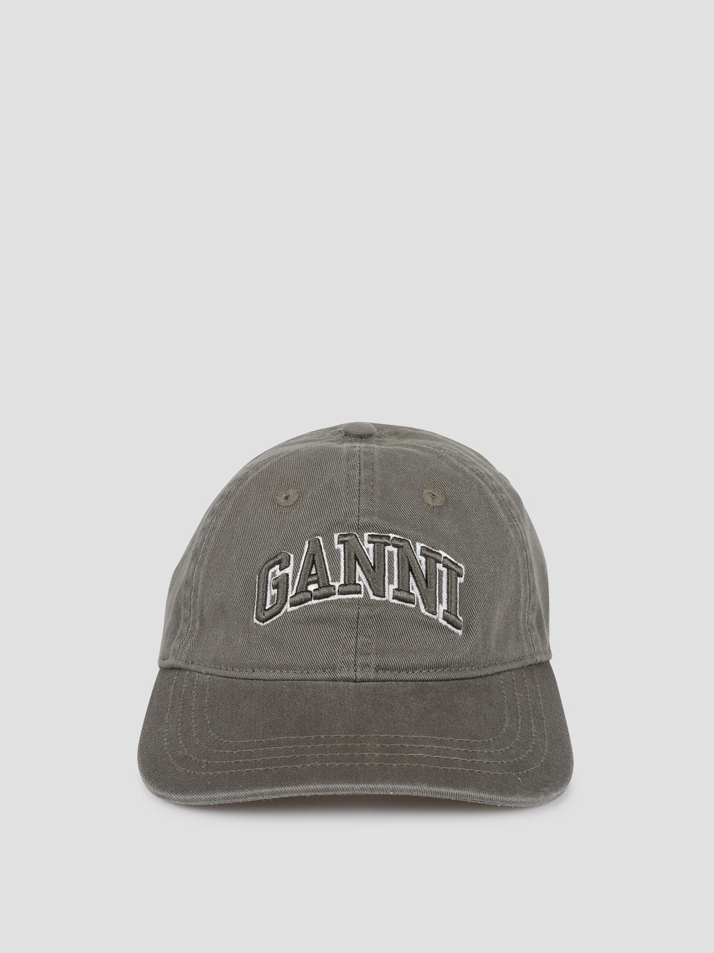 Washed cotton canvas cap emb