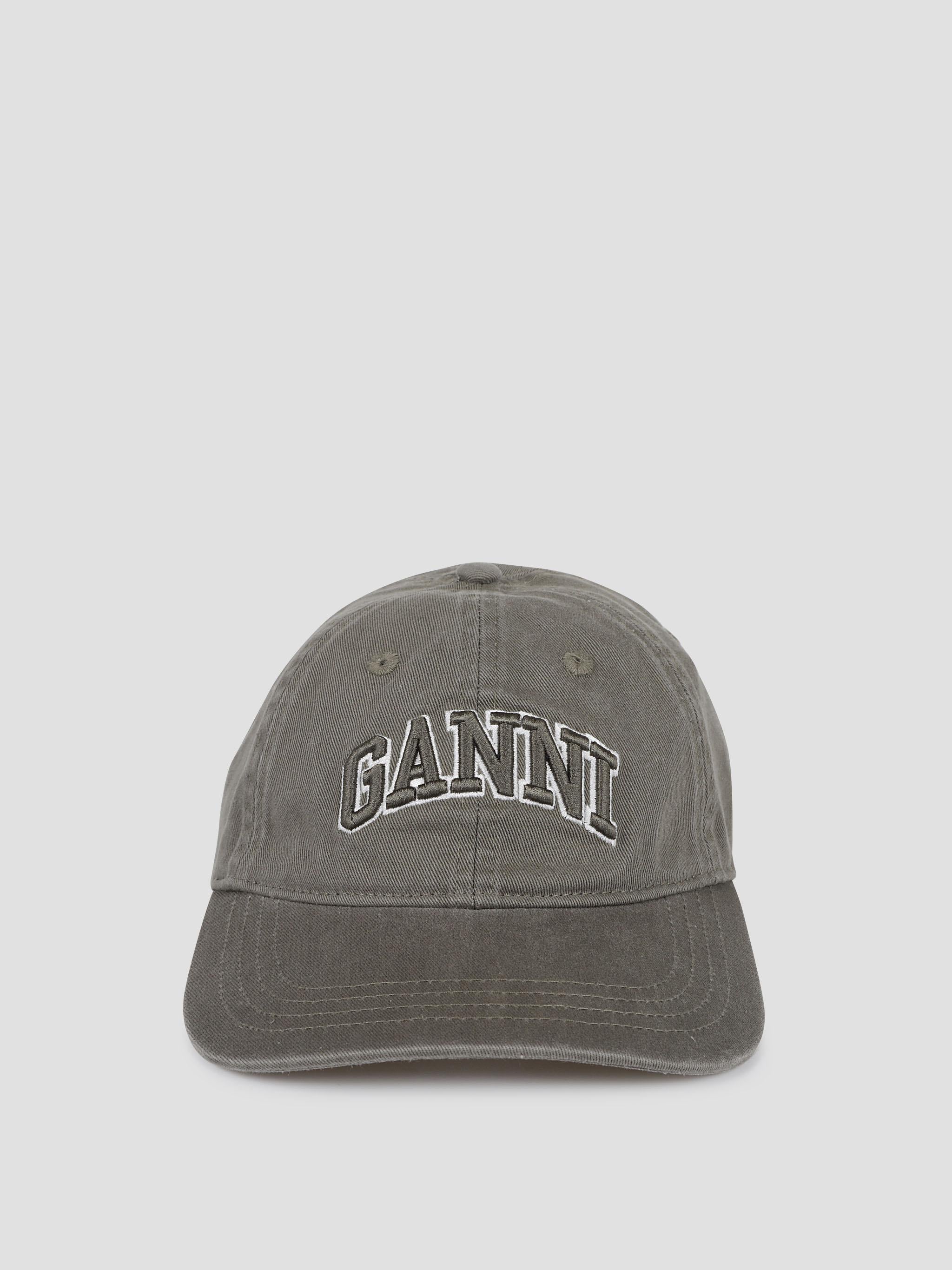 Washed cotton canvas cap emb