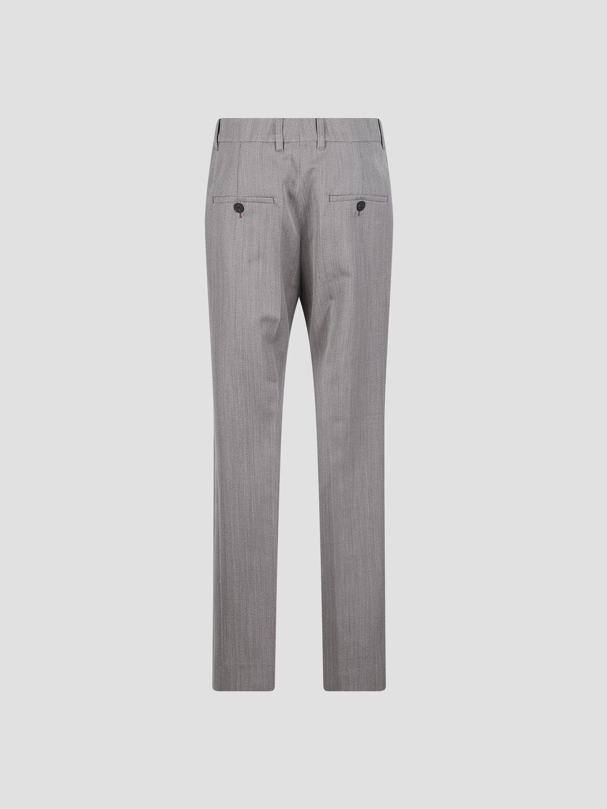 Quarte pin-tuck wool trousers