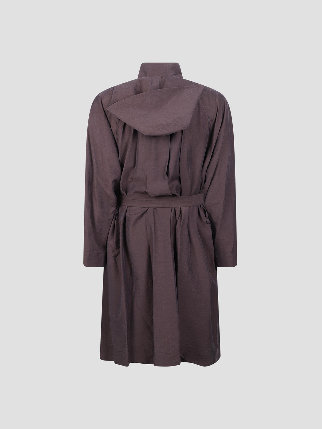 Opacity hooded coat