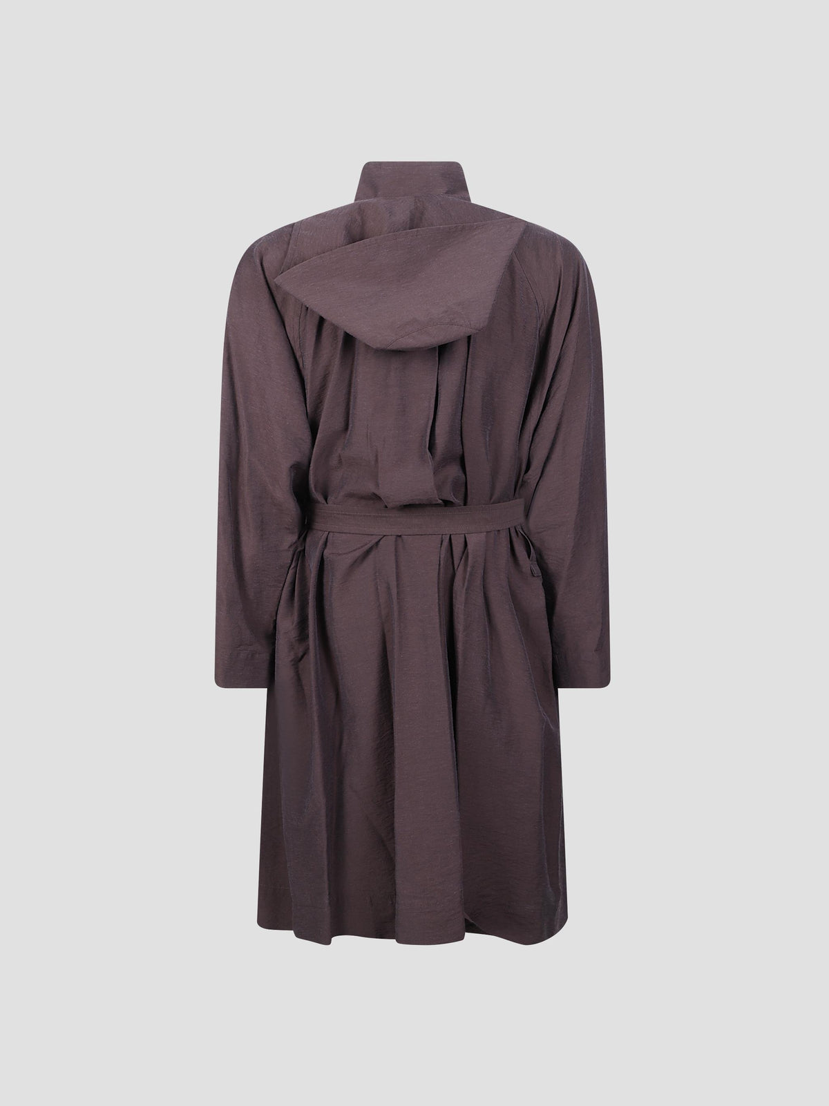 Opacity hooded coat