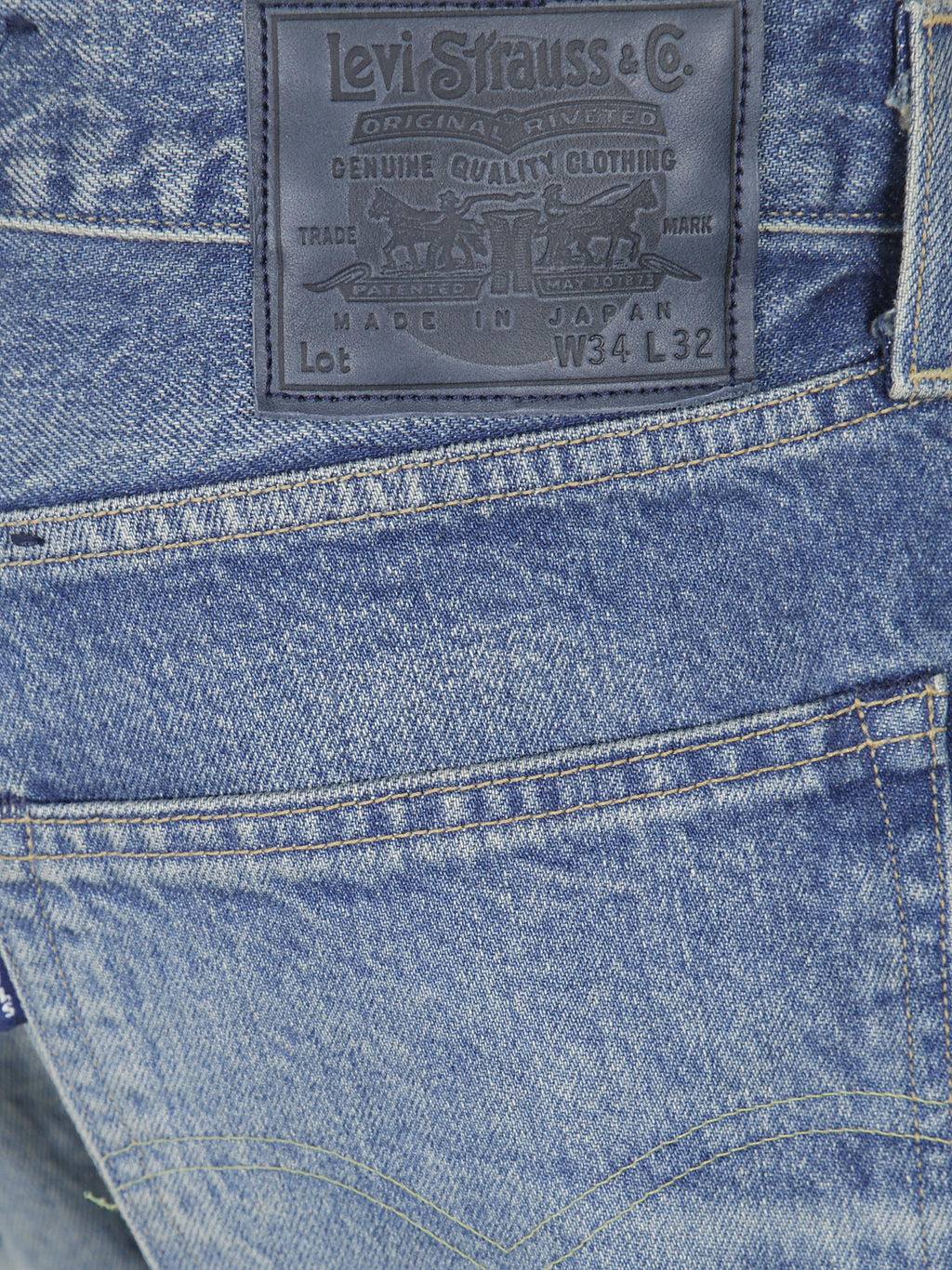 Blue tab anchor relaxed jeans