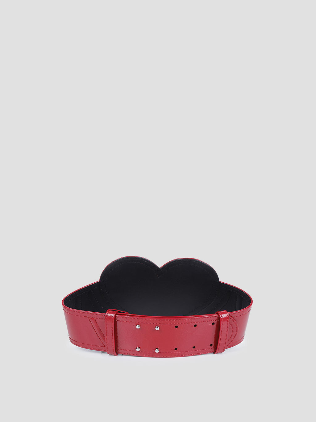 Heart corset leather belt