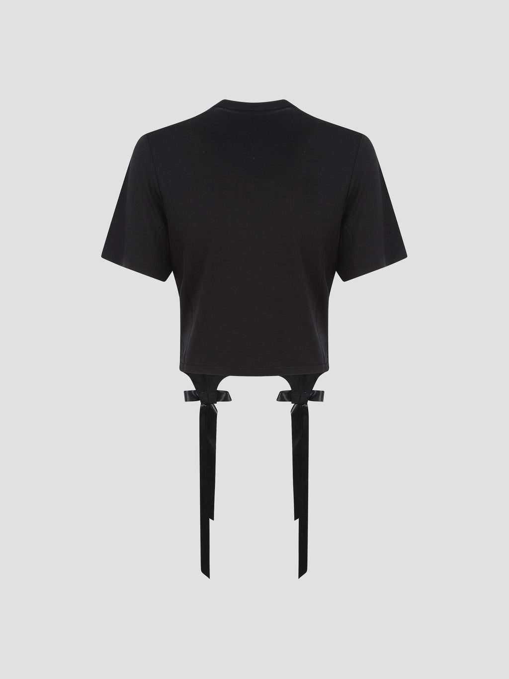 Easy short sleeve t-shirt w/ bow tails