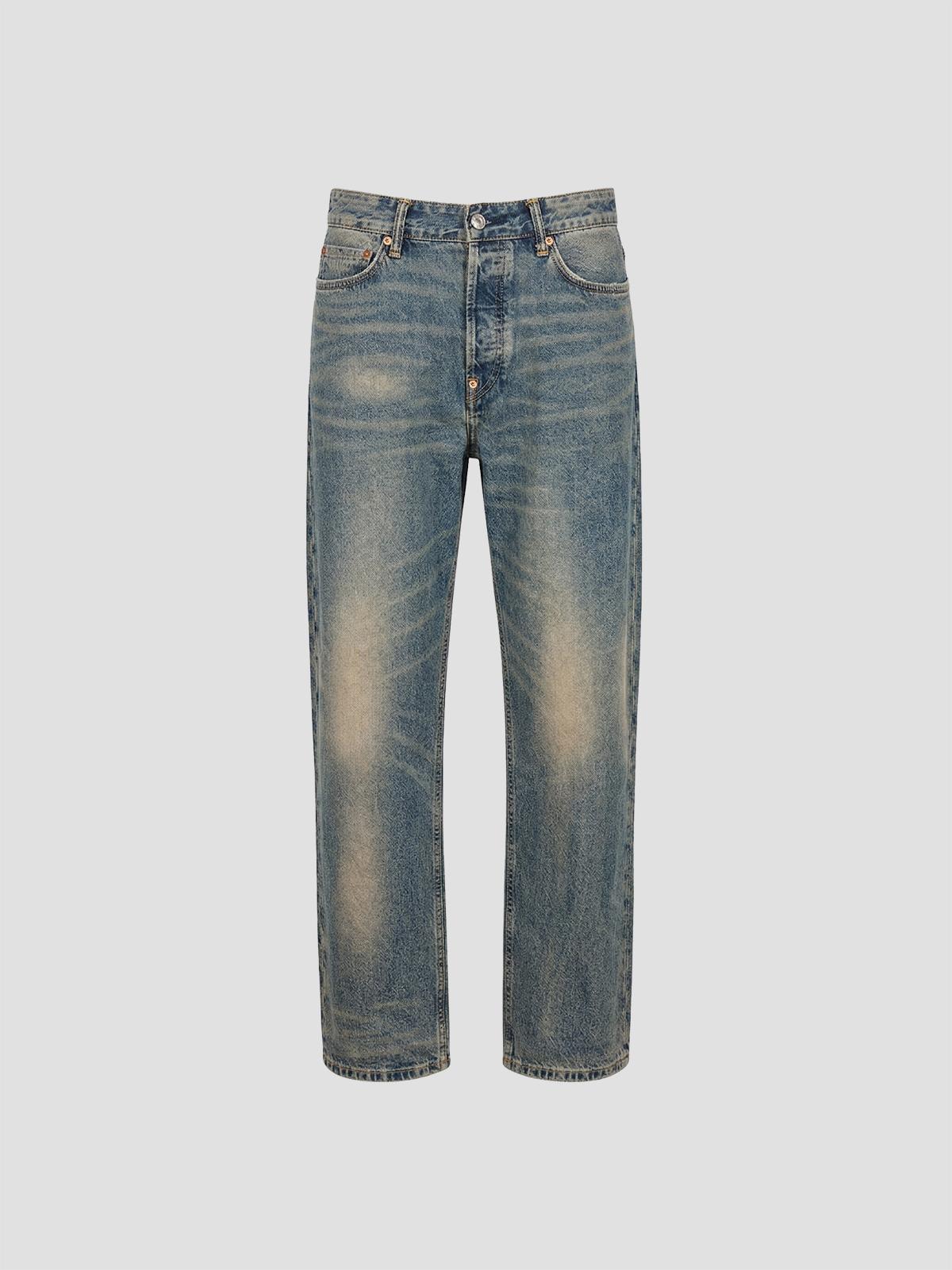 Ht 7 pocket abstract washing jeans
