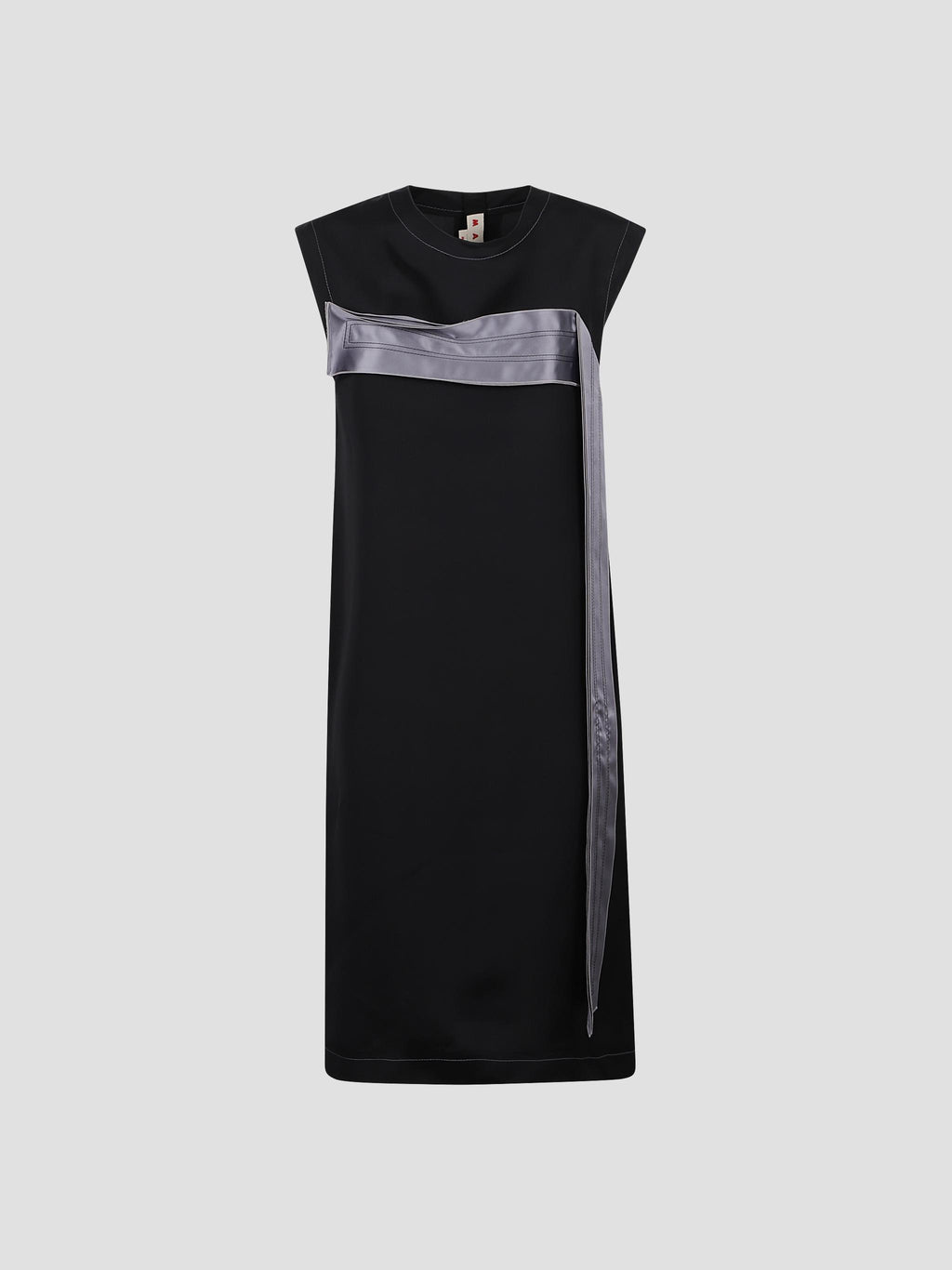 Marni Mini sheath dress with satin bands