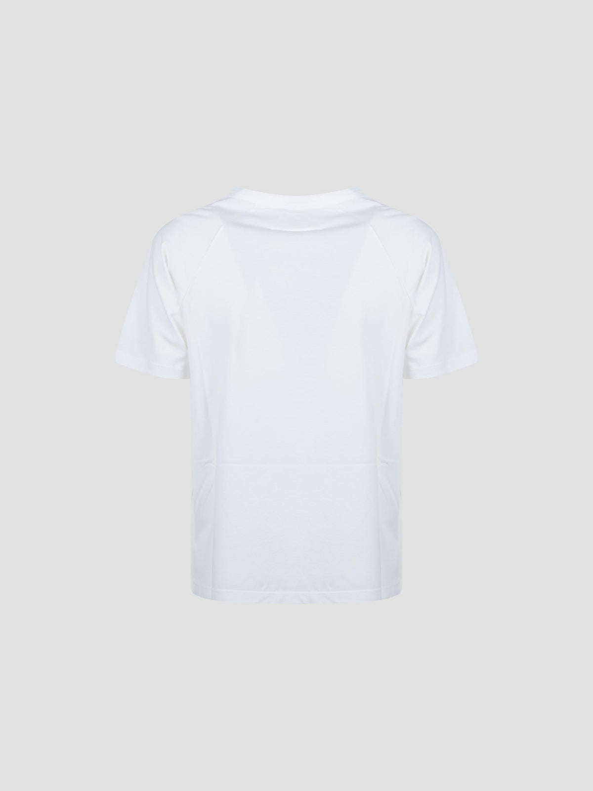 Distressed logo cotton t-shirt