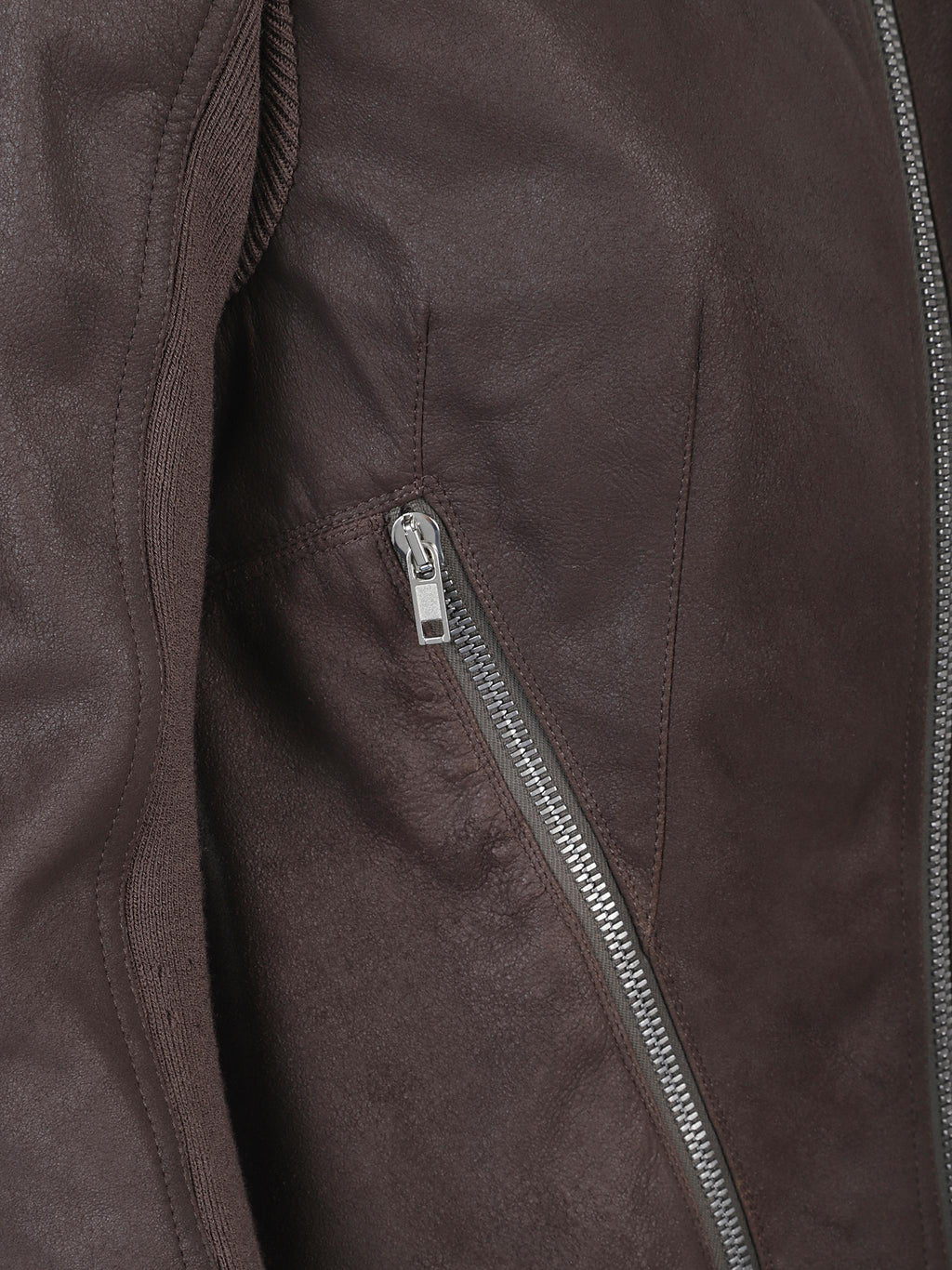 Zipped naska biker jacket