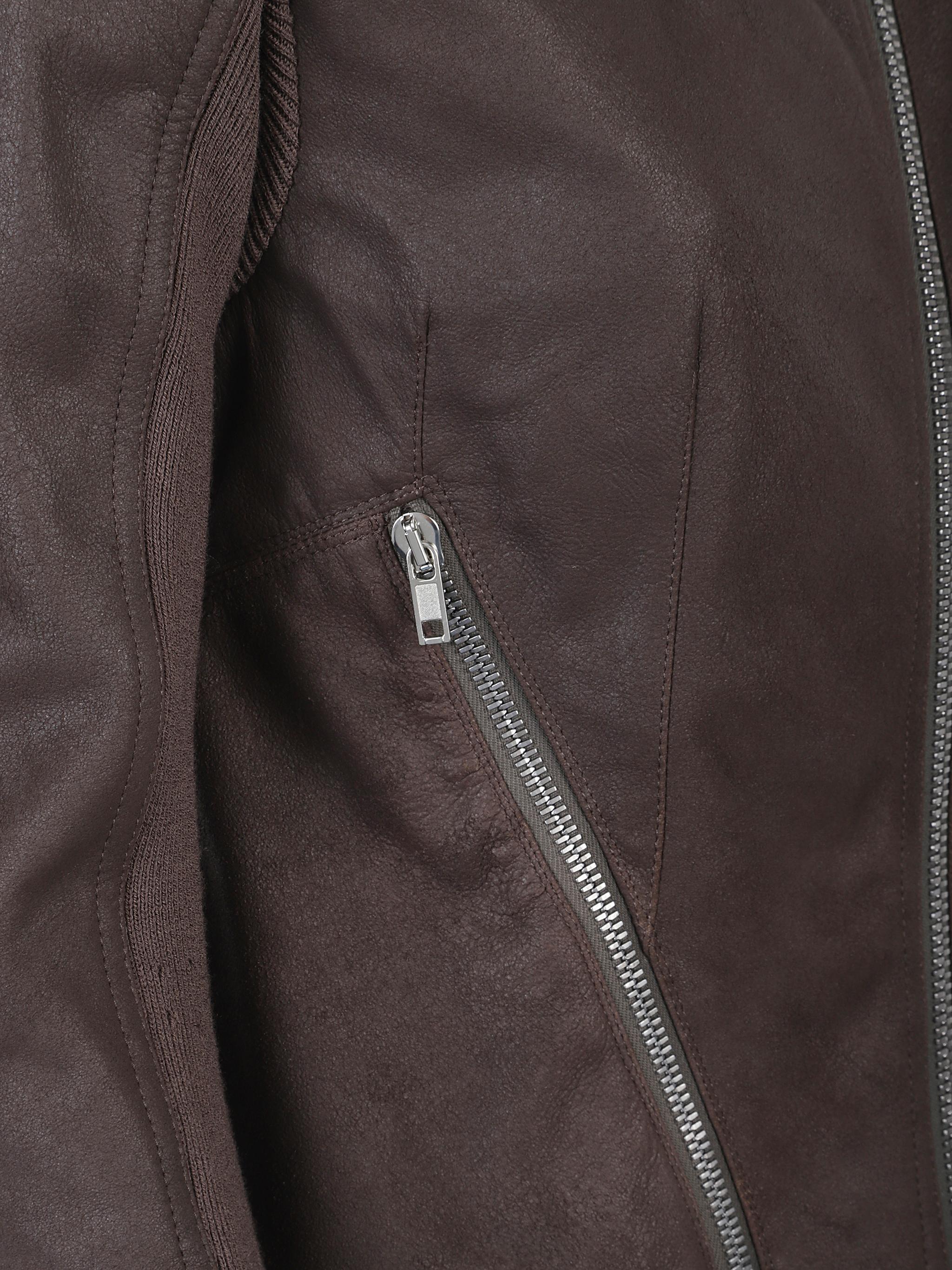 Zipped naska biker jacket