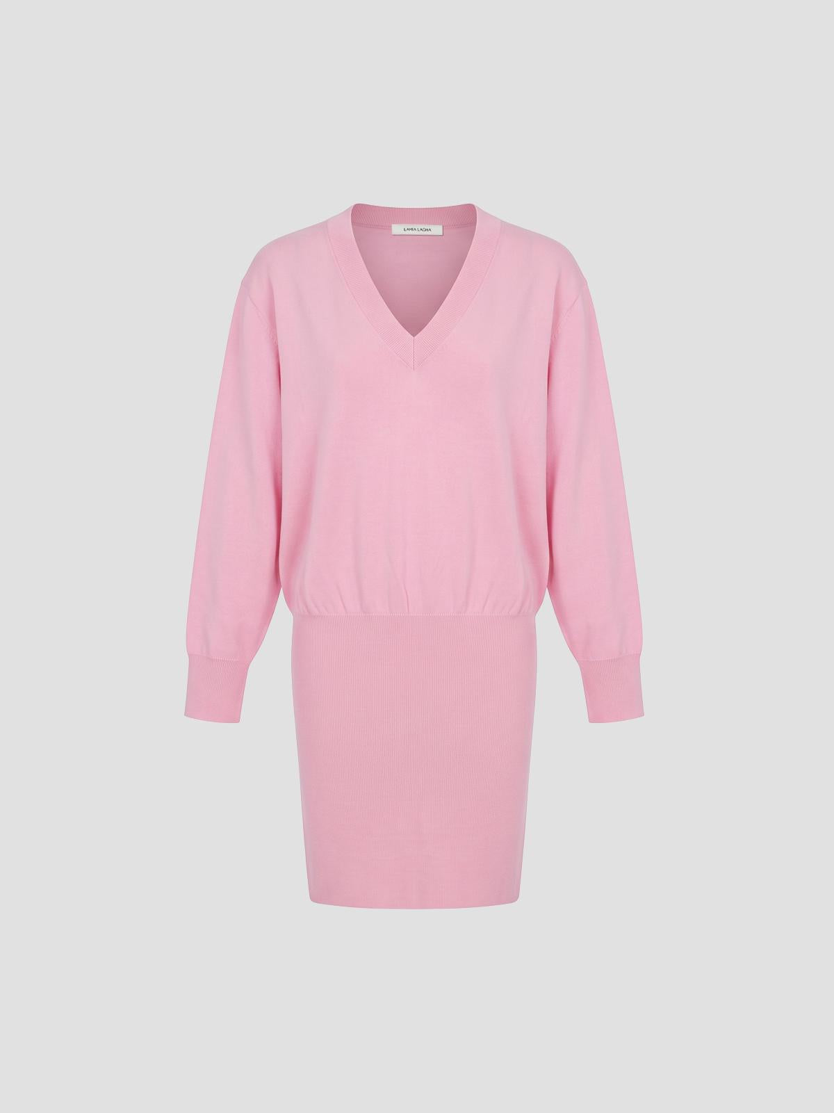 November - v-neck dress