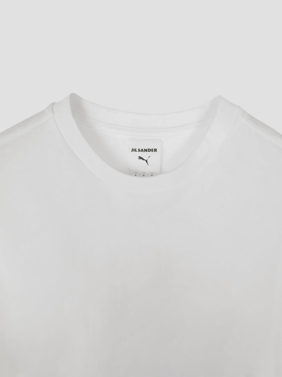 PUMA x Jil Sander long-sleeve T-shirt in white
