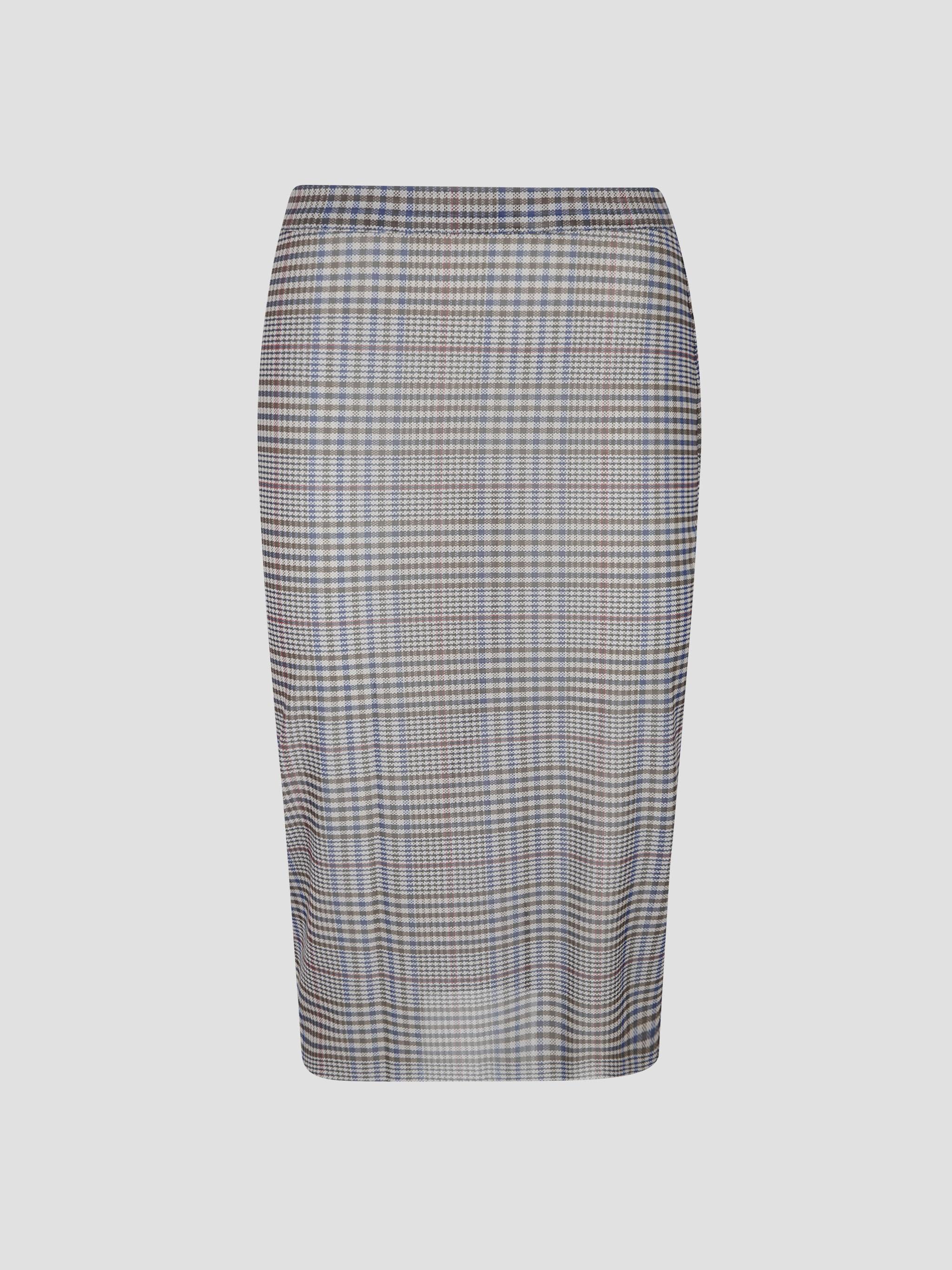 Aurora sheer mesh skirt