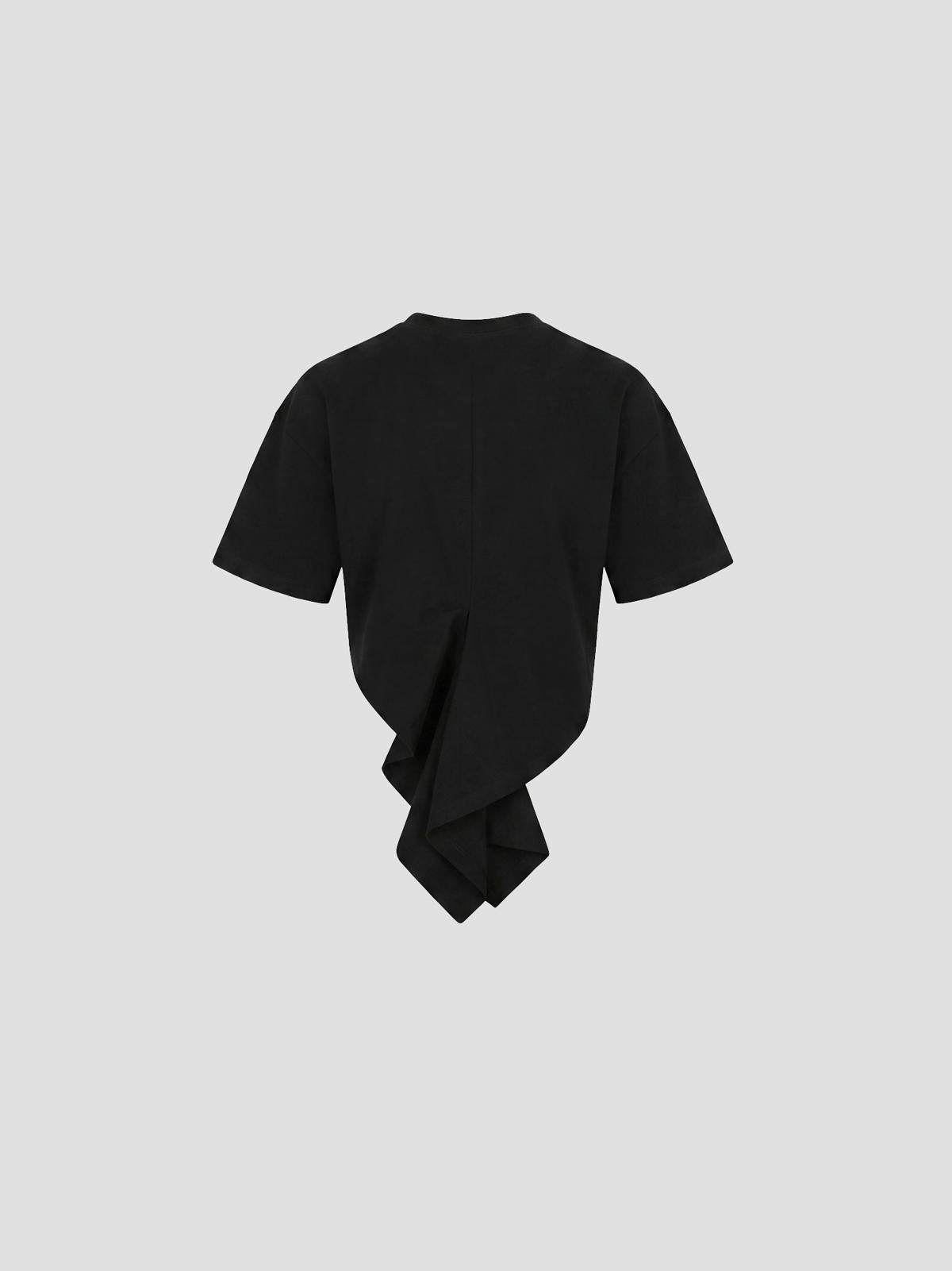 Draped t-shirt