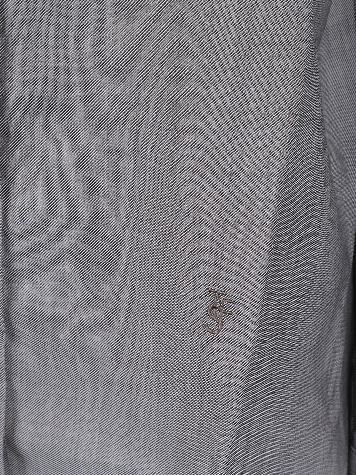 Oana padded wool-blend shirt