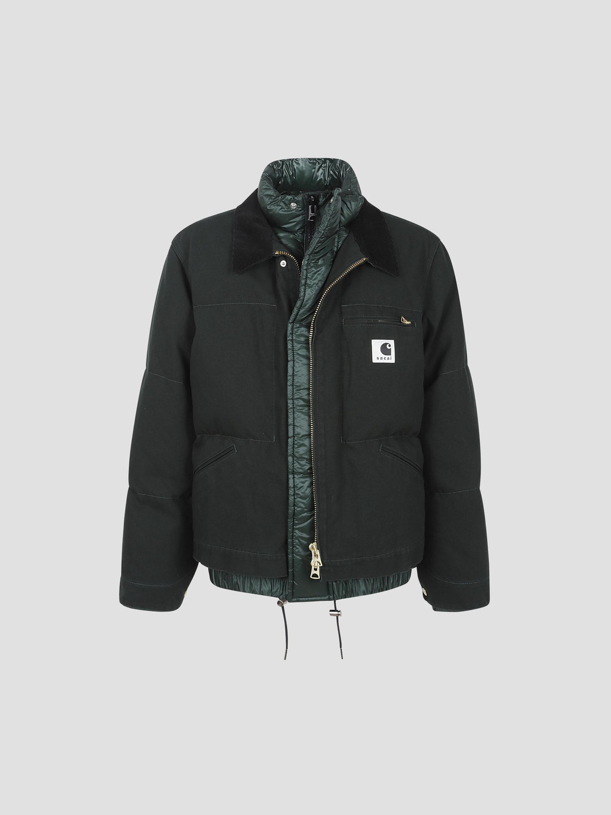 SACAI Carhartt wip washed duck puffer jacket – Macondo