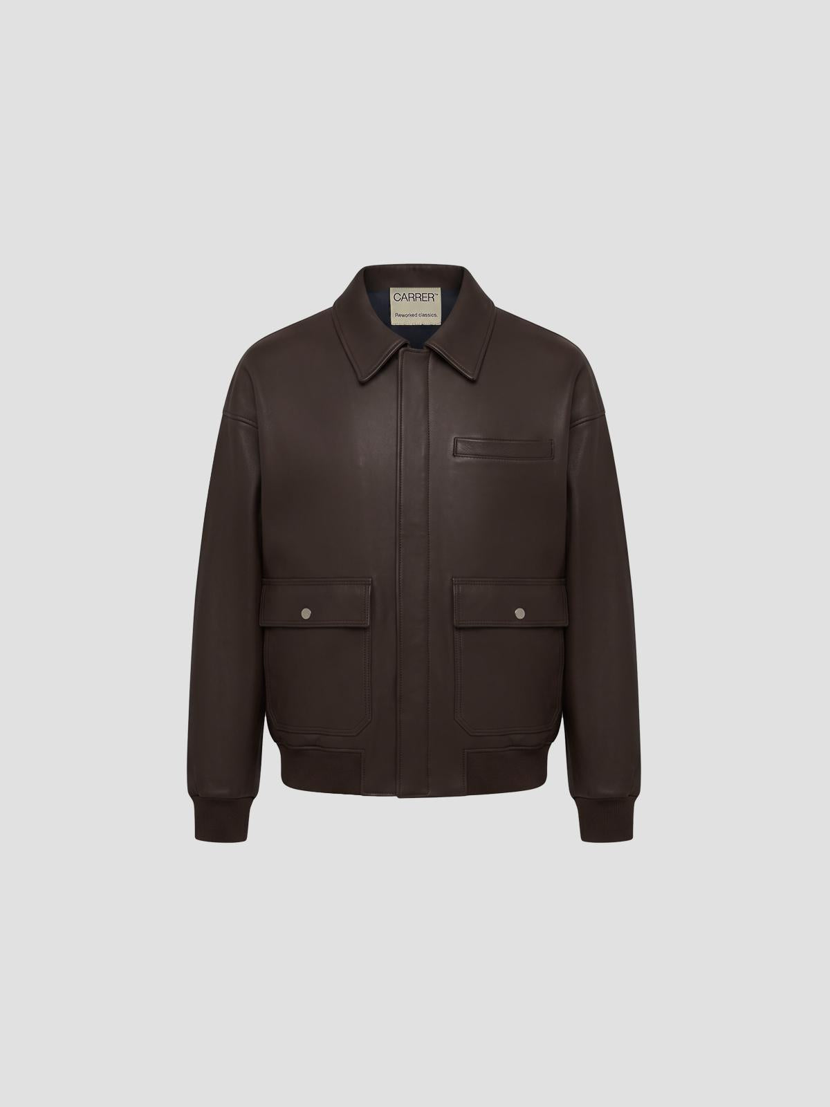Coda leather jacket