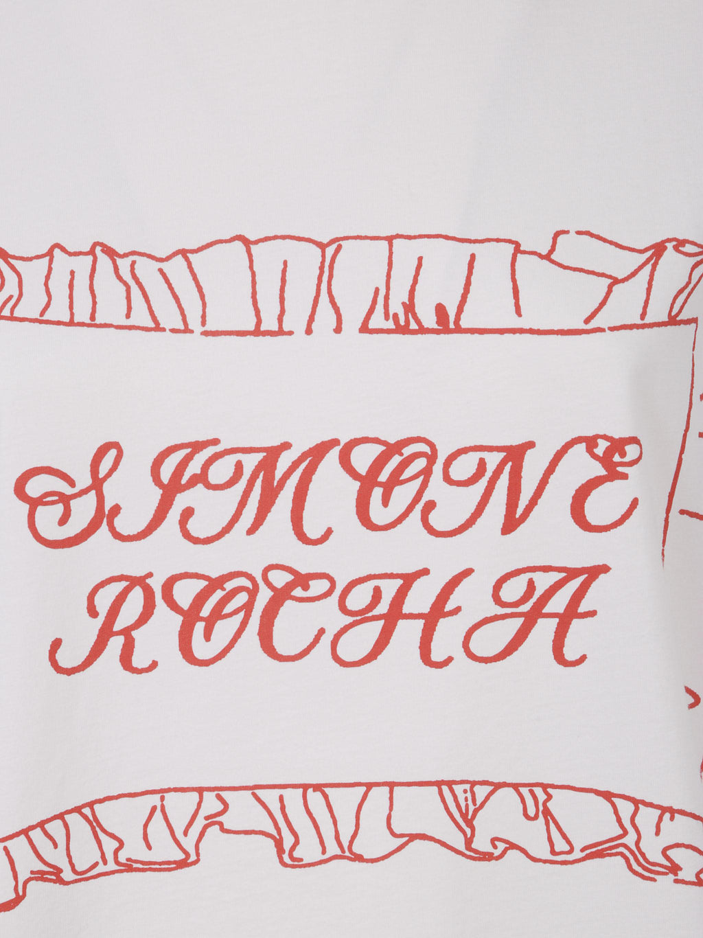 Pillowcase logo print t-shirt