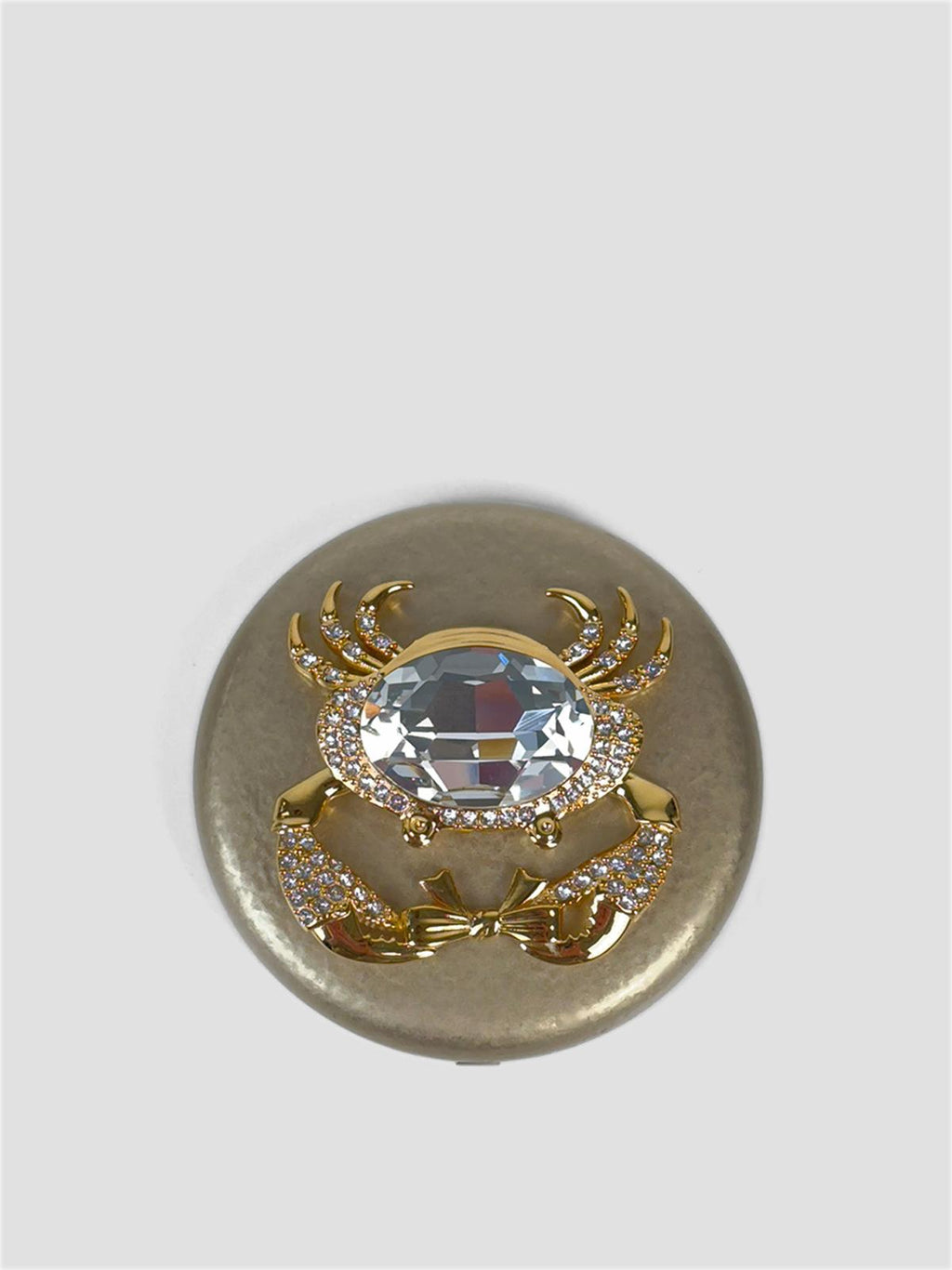 Vivetta Crab bag mirror in yellow