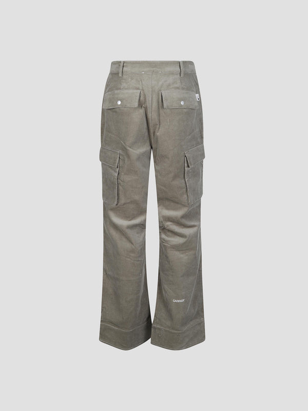 Grove flared corduroy trousers