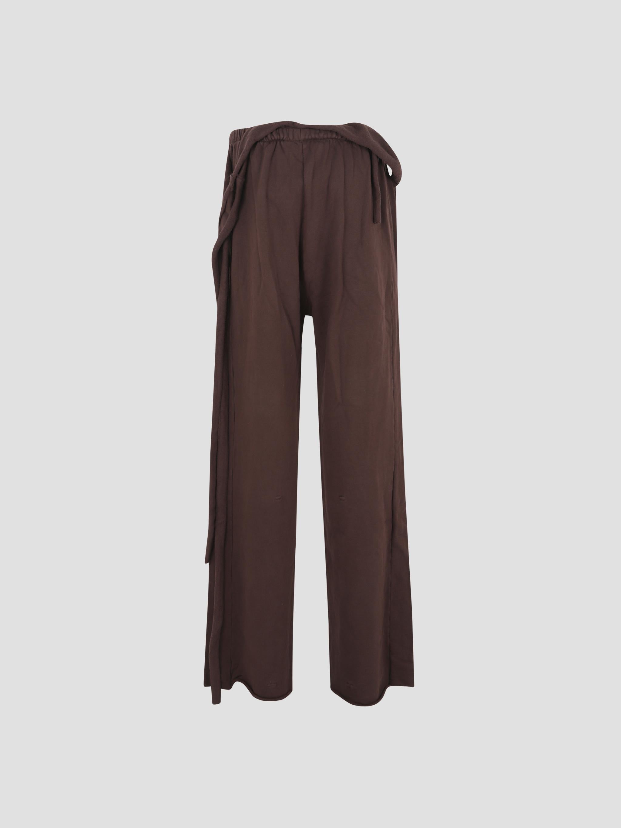 Knitted otto wrap track pants