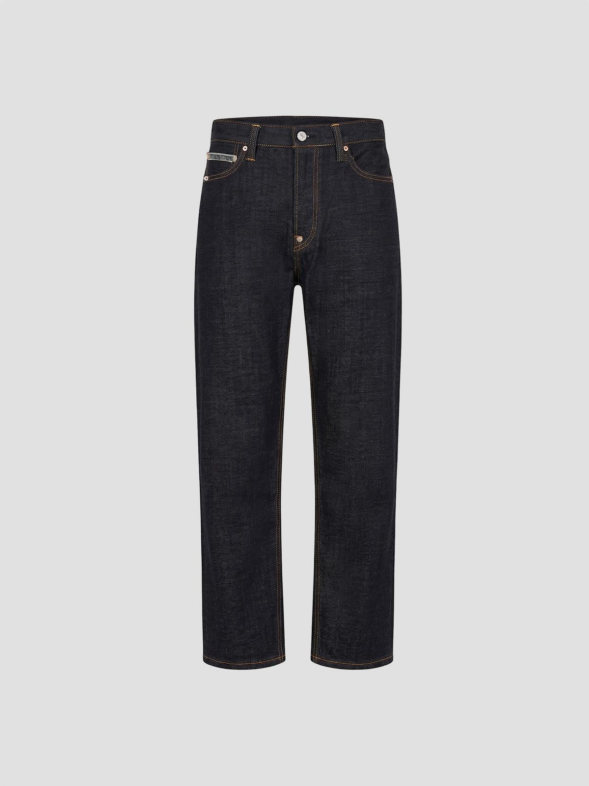 Ht 7 pocket logo selvedge jeans